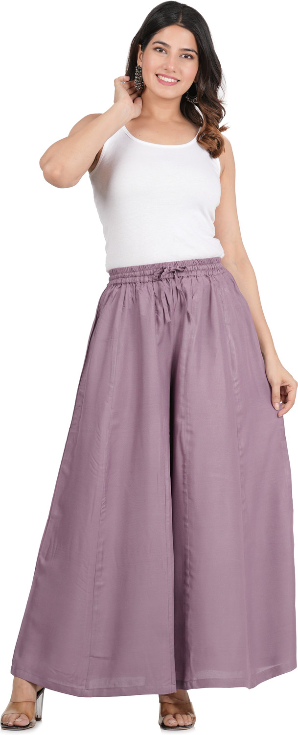 AARMAD Flared Women Purple Trousers - Buy AARMAD Flared Women Purple Trousers Online at Best Prices in India | Flipkart.com