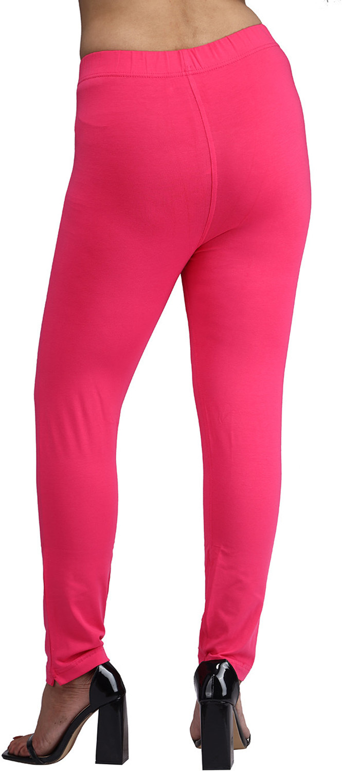 Image of Comfort Lady Women Regular Fit Pink Cotton Blend Trousers