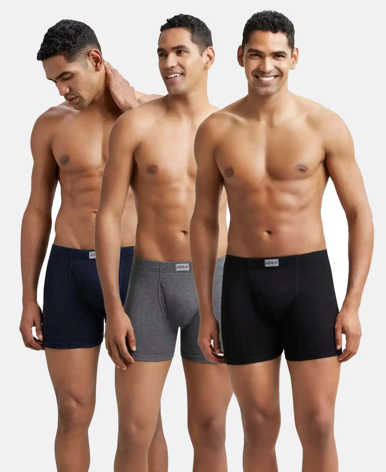 Image of JOCKEY Pack of 2 Striped Men Trunk