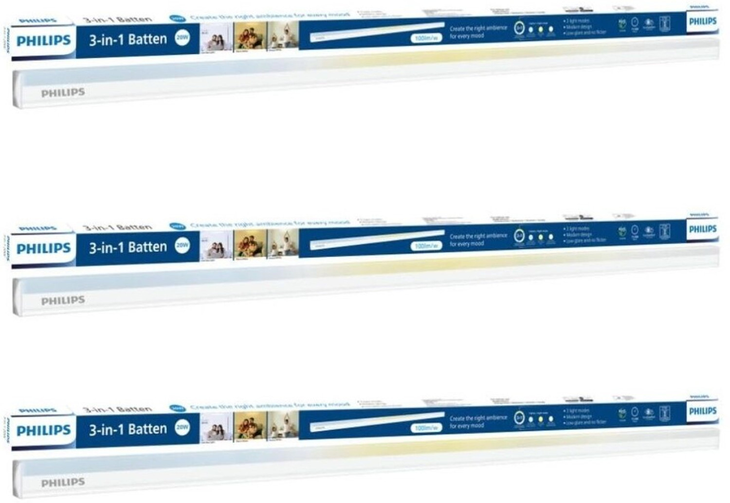 Image of PHILIPS 10W B22 T-BULB 10 W 20 cm Tube Light (White, Pack of 12)