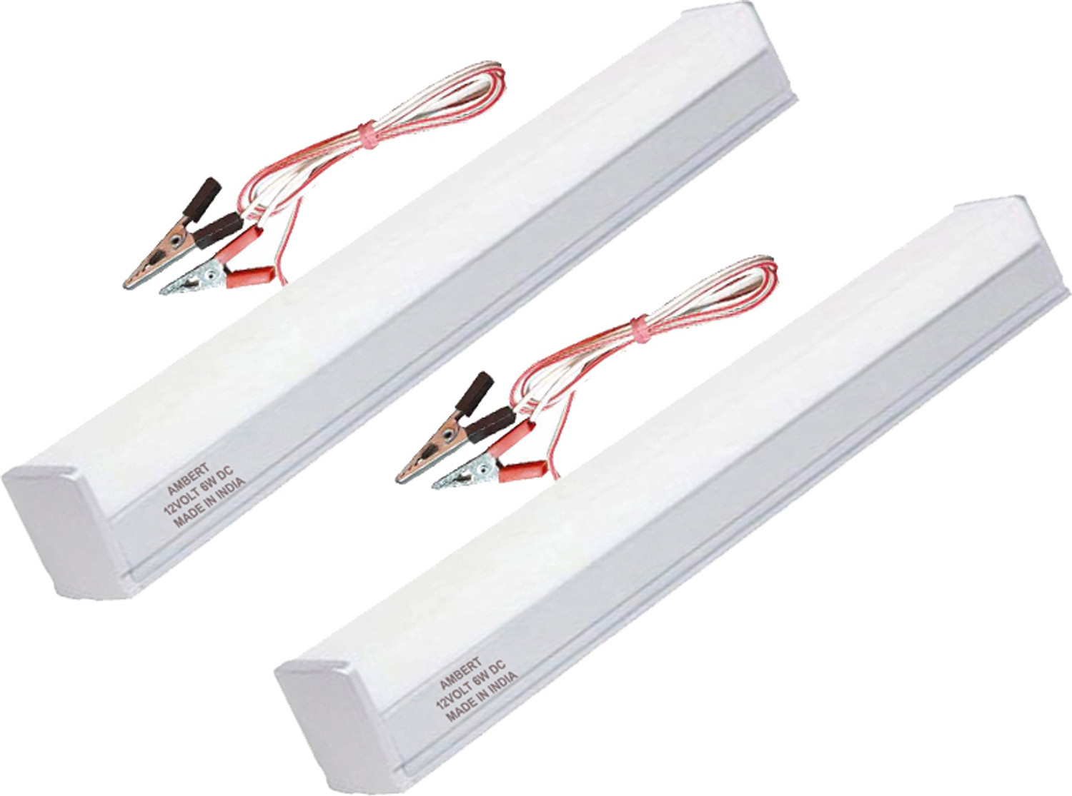 Image of Wipro 10 Watt LED tubelight Batten (Color-White /6500K,Size: 2 feet)- Pack of 8 10 W 54 cm Tube Light (White, Pack of 8)