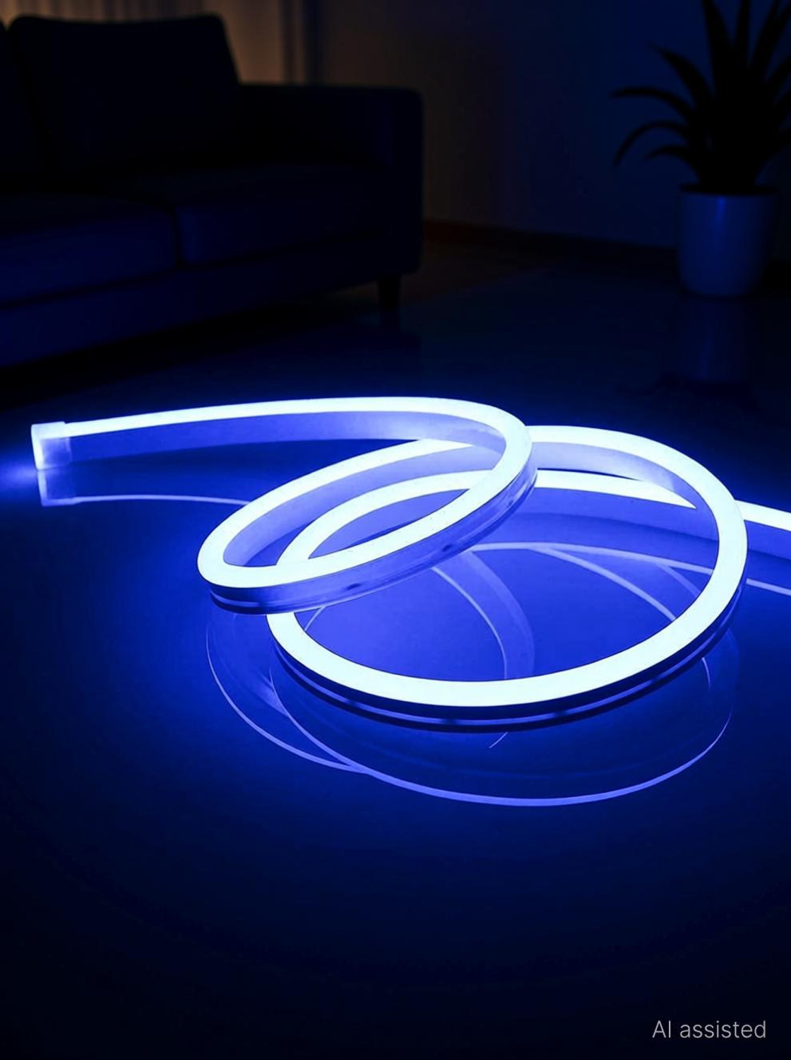 Lonaar LED Neon Flexible Strip Rope Light 5 Meter - Image 1