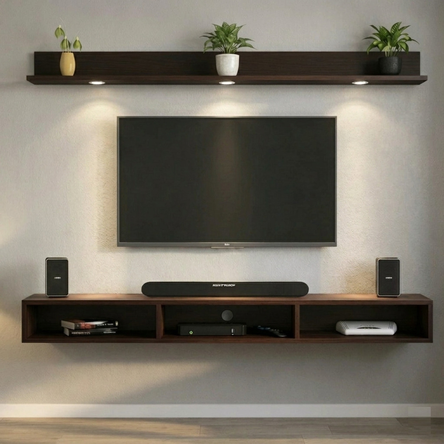 Image of TheGoodLuck TV Stand for 32 to 43 Inch Engineered Wood TV Entertainment Unit (Finish Color - 32-43, DIY(Do-It-Yourself))