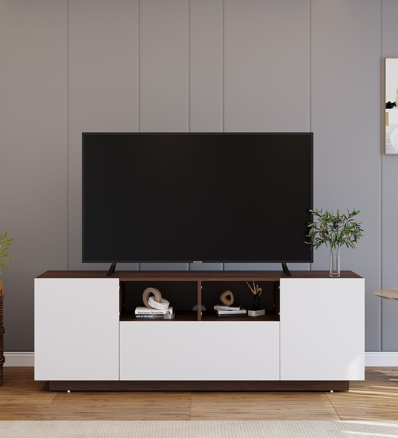 Image of RSHandicrafts Engineered Wood Coffee Table (Finish Color - natural, DIY(Do-It-Yourself))