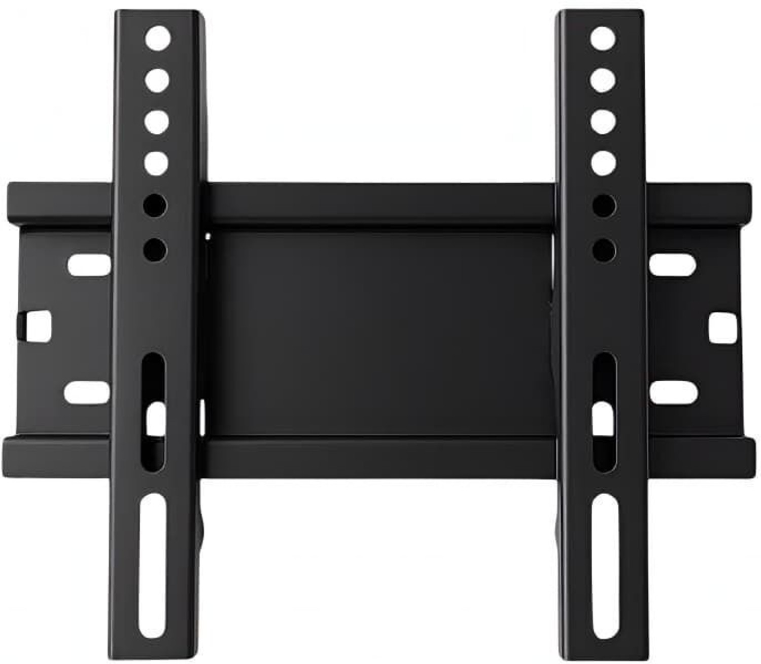 Image of RISSACHI TV Trolley Stand Movable 32-75 Inch with Wheels, LED TV Floor Stand, 3 Shelves Full Motion TV Mount