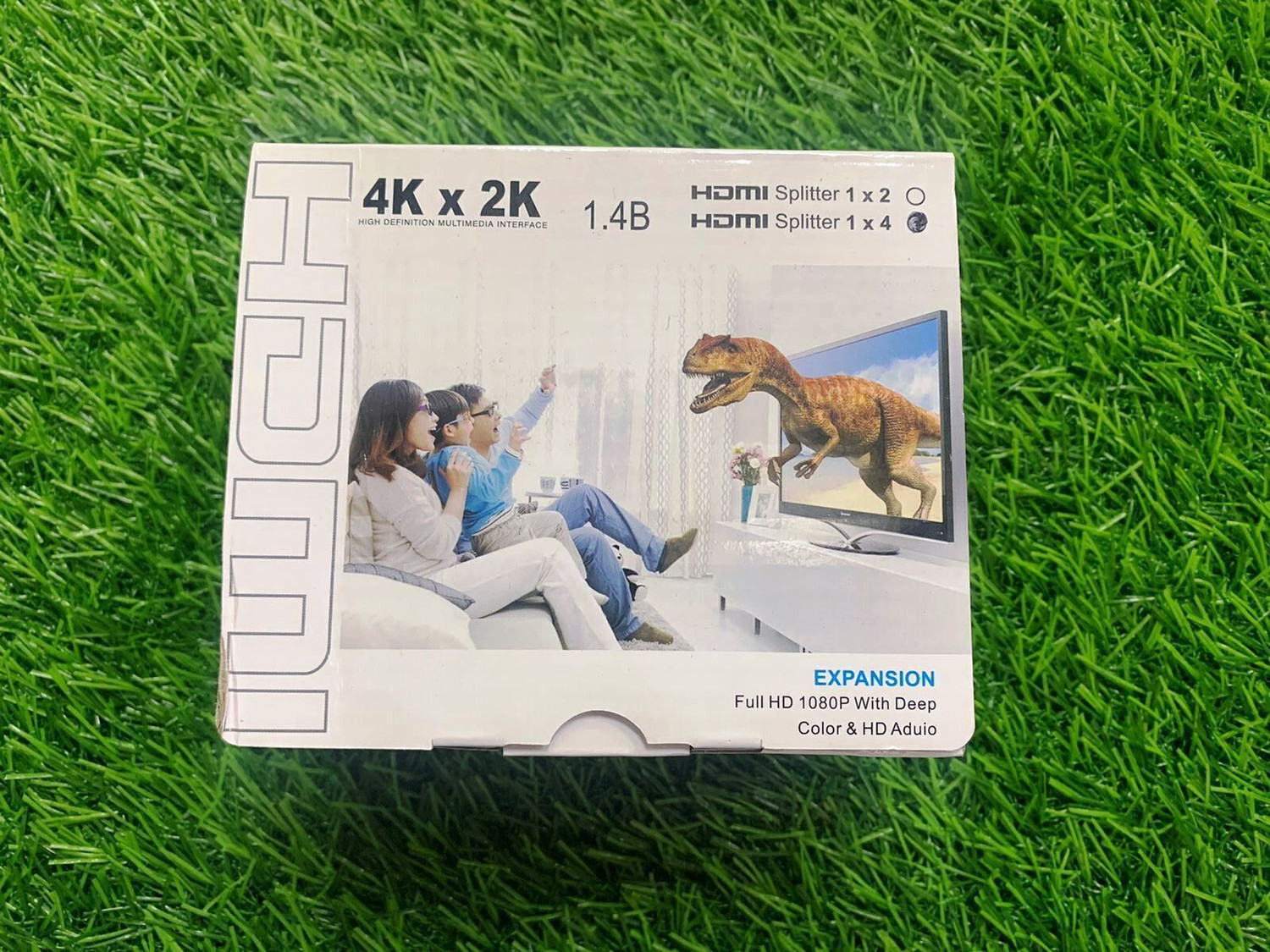 Image of BALRAMA TV-out Cable New Arrival 1X4 HDMI Splitter 1 in 4 Out HDMI Port for TV, Laptop, Monitor, LED, (Black::White::Multi, For TV)