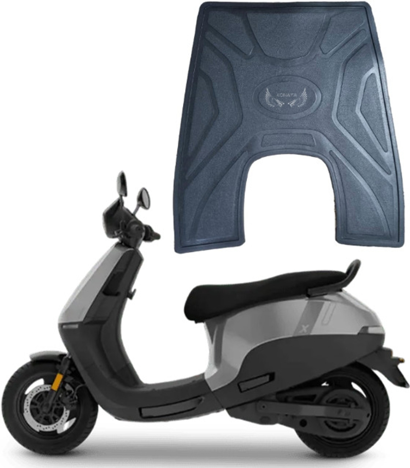 Image of KSHEERI Tof-A5 COMBO OLA CAP CHARGER OLA MAT Ola S1 Air Two Wheeler Mat