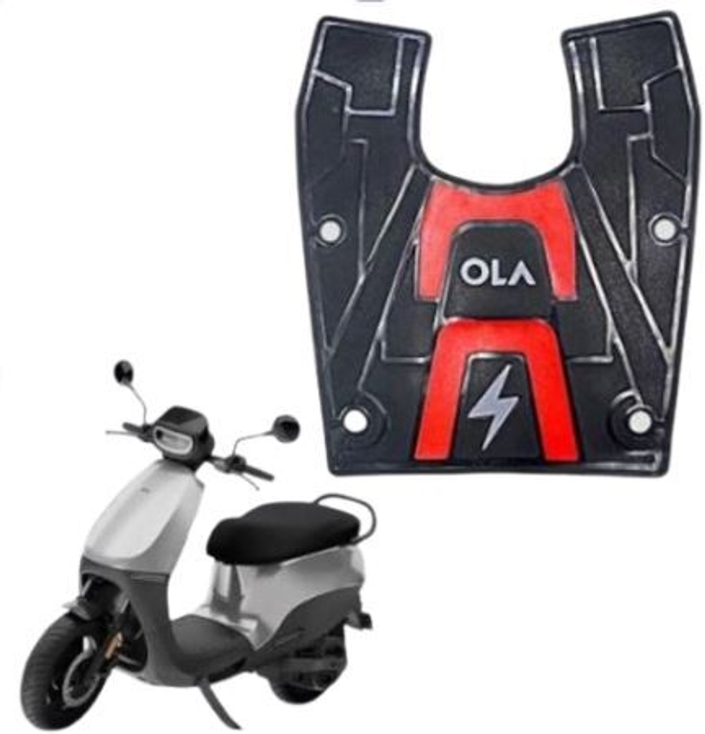Image of KSHEERI Tof-A5 COMBO OLA CAP CHARGER OLA MAT Ola S1 Air Two Wheeler Mat