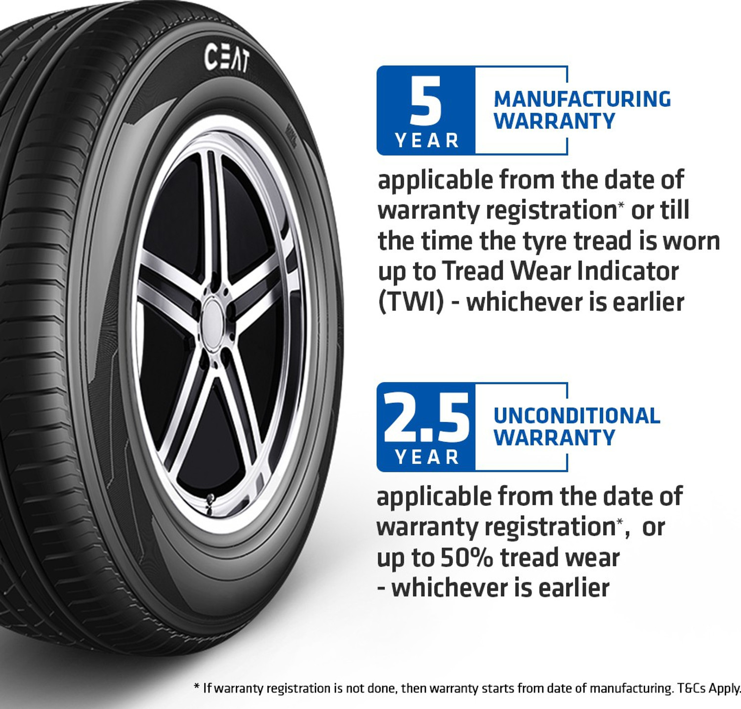 Image of CEAT 165 /80R14 MILAZE X3 TL 85S N 4 Wheeler Tyre (165 /80R14, Tube Less)