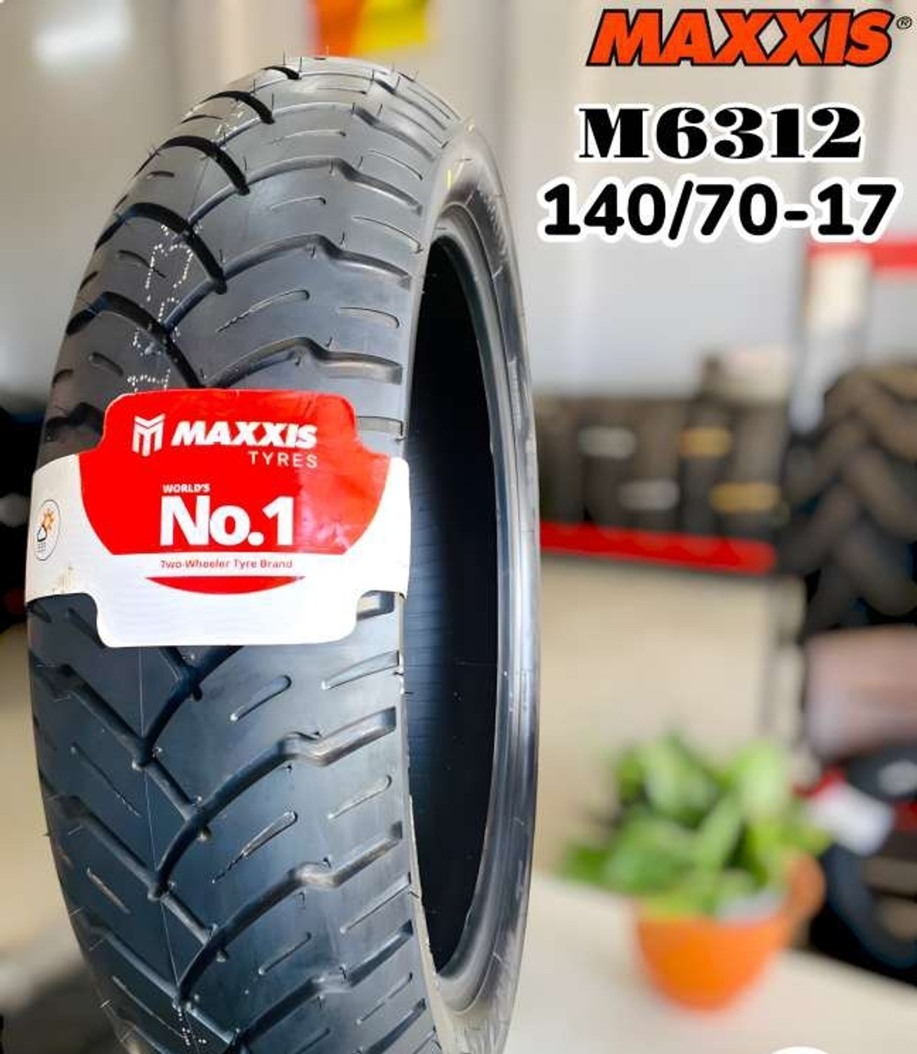 Maxxis 140/70-R17 M6312 EXTRAMAXX Rear Tyre - Image 1