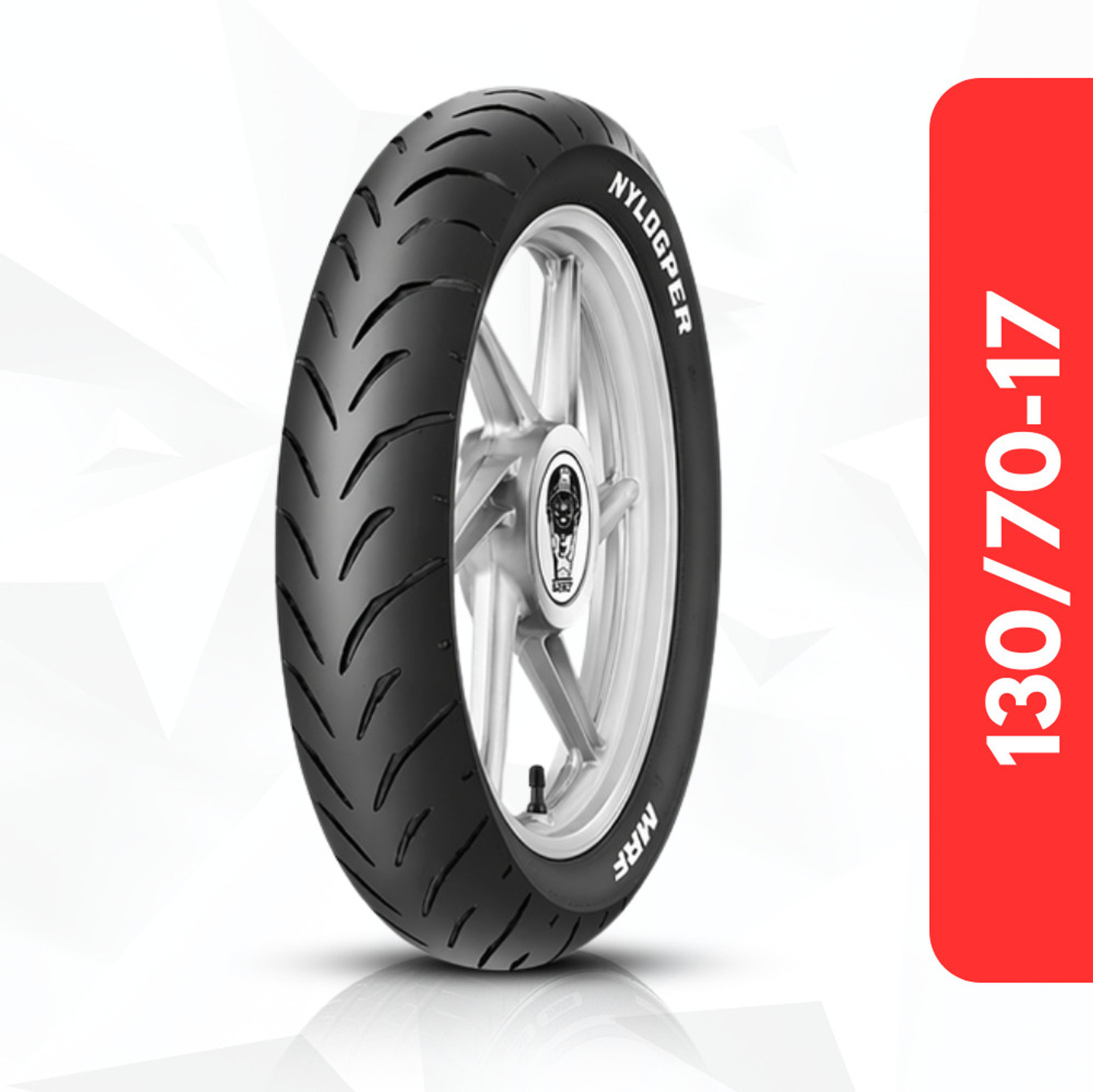 MRF Zapper S 130/70-17 Rear Tyre - Image 1