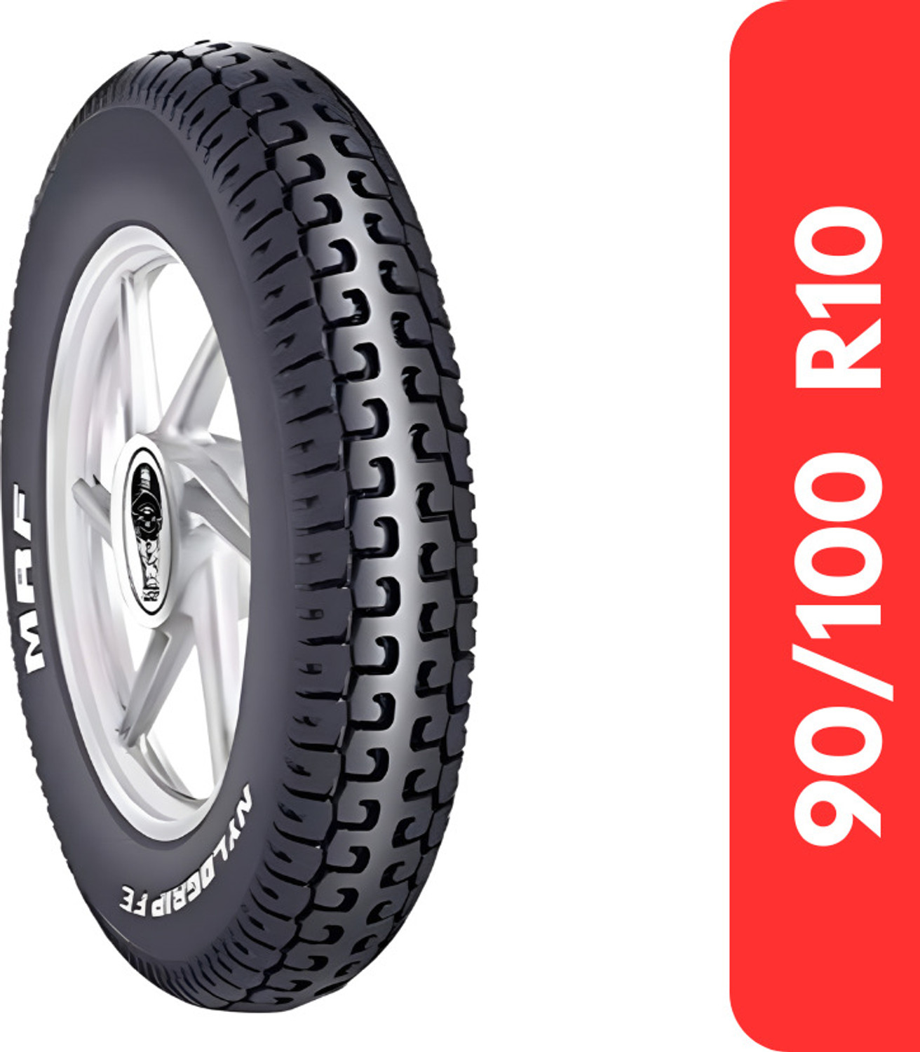 Image of Maxxis MA-339 (Limited Edition) 90 /100-10 Rear Two Wheeler Tyre (Street, Tube Less)