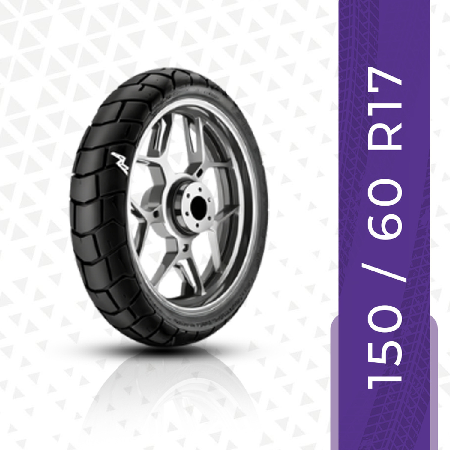Image of Apollo TRAMPLER XR 100 /90R19 Front Two Wheeler Tyre (Dual Sport, Tube Less)
