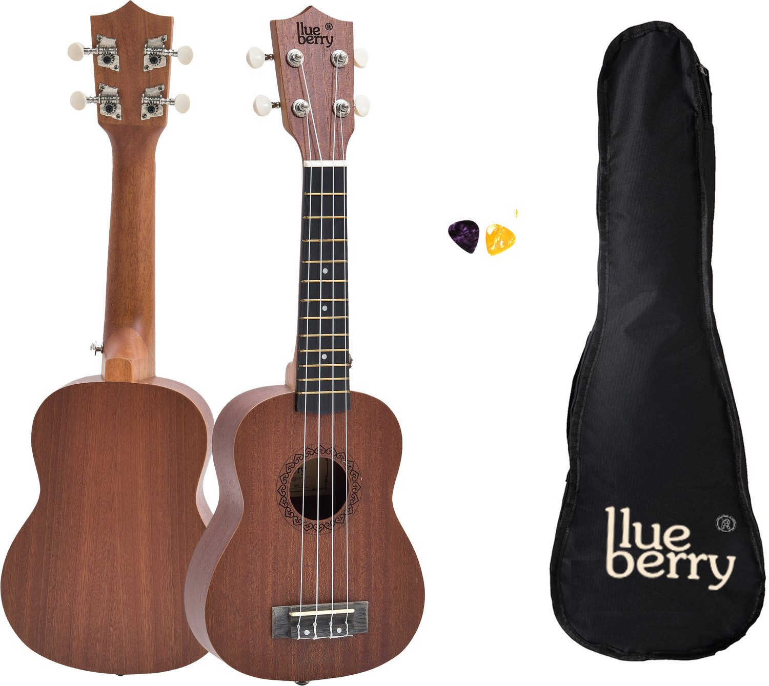 Image of Pulse PUK-20P 24 inch Concert Ukulele - 3-Band EQ + LCD Tuner Concert Ukulele (Overall Length - 65 cm)