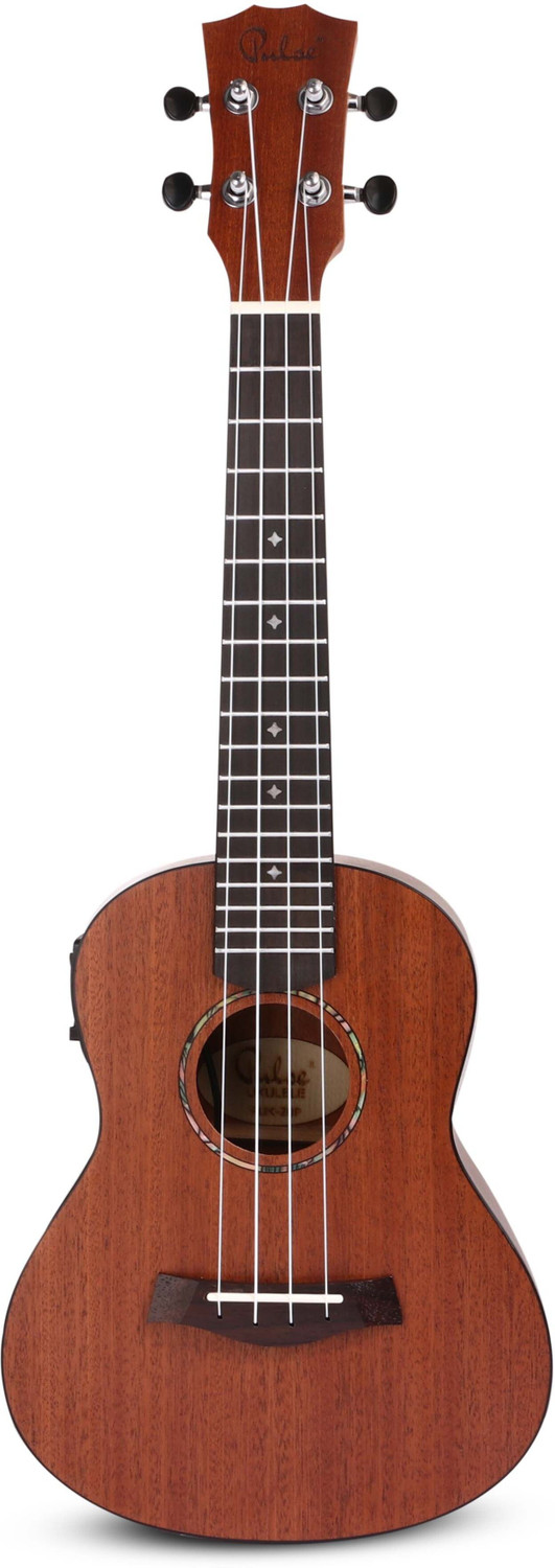 Image of Pulse PUK-20P 24 inch Concert Ukulele - 3-Band EQ + LCD Tuner Concert Ukulele (Overall Length - 65 cm)