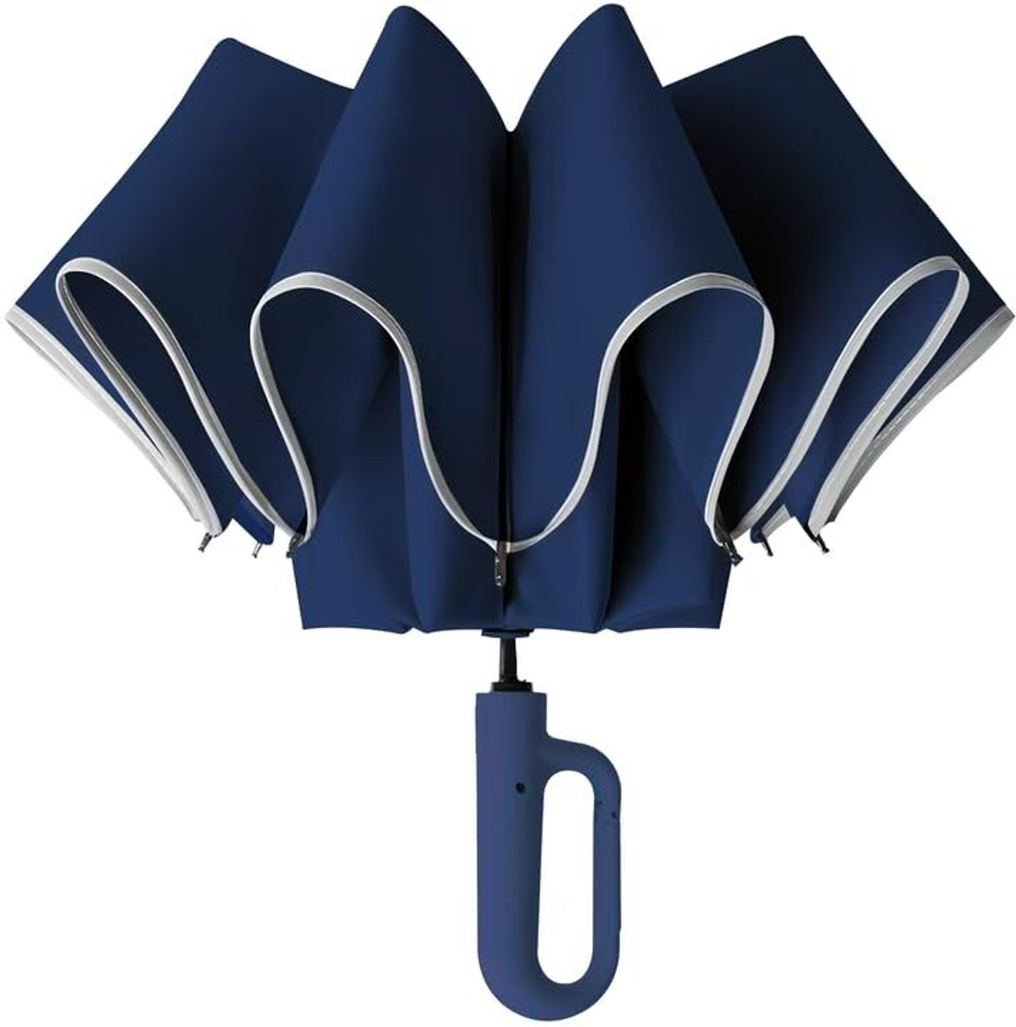 Image of CITRODA Pocket Travel Umbrella Windproof (Manual Open) Sun Rain Mini Ultra-Light 2 Fold Umbrella (Green)