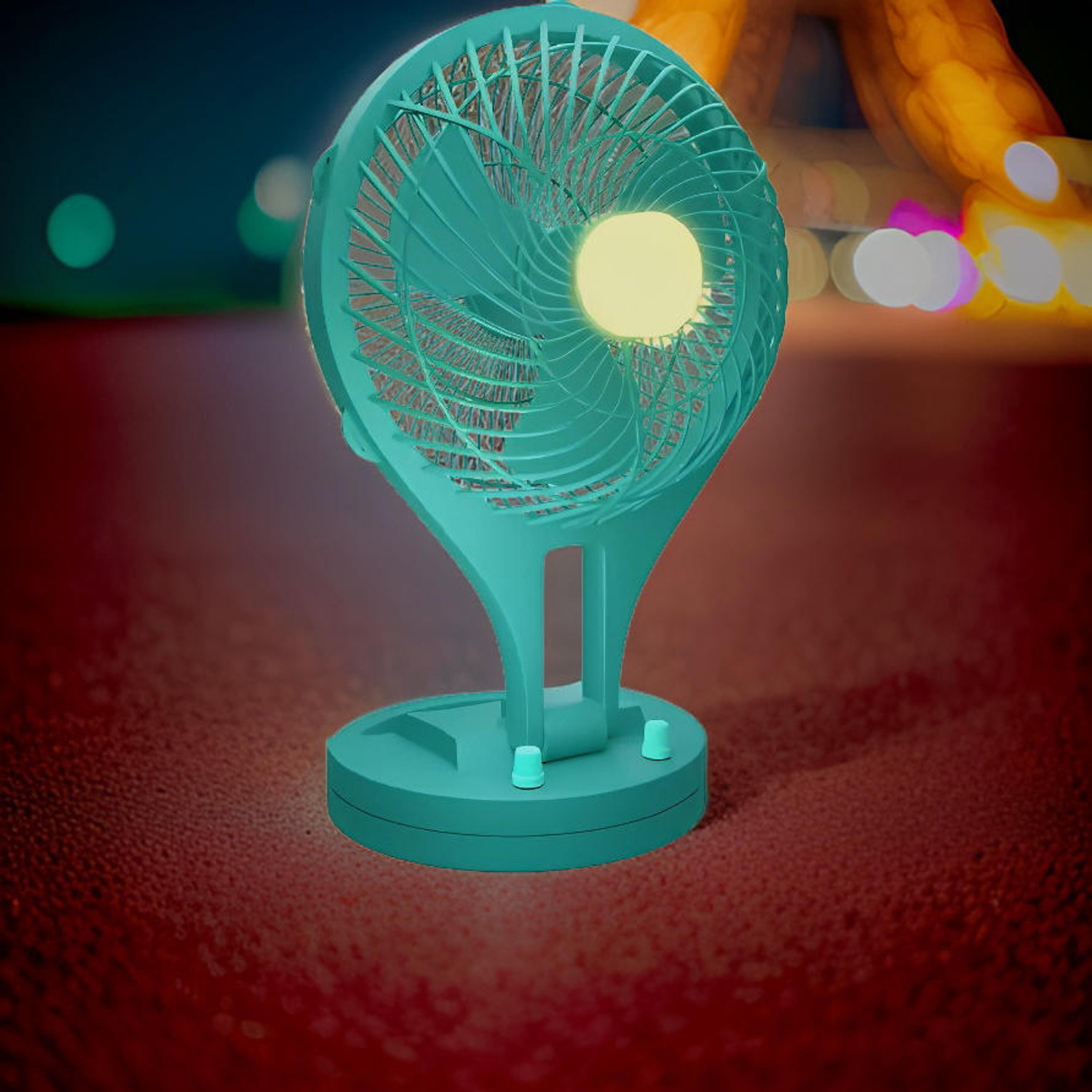 Image of 4uonly TD-40 RRT-BRE-Portable Air FAN BIG Mist Fan With 5 Speed UGI5 USB Fan (Multicolor)