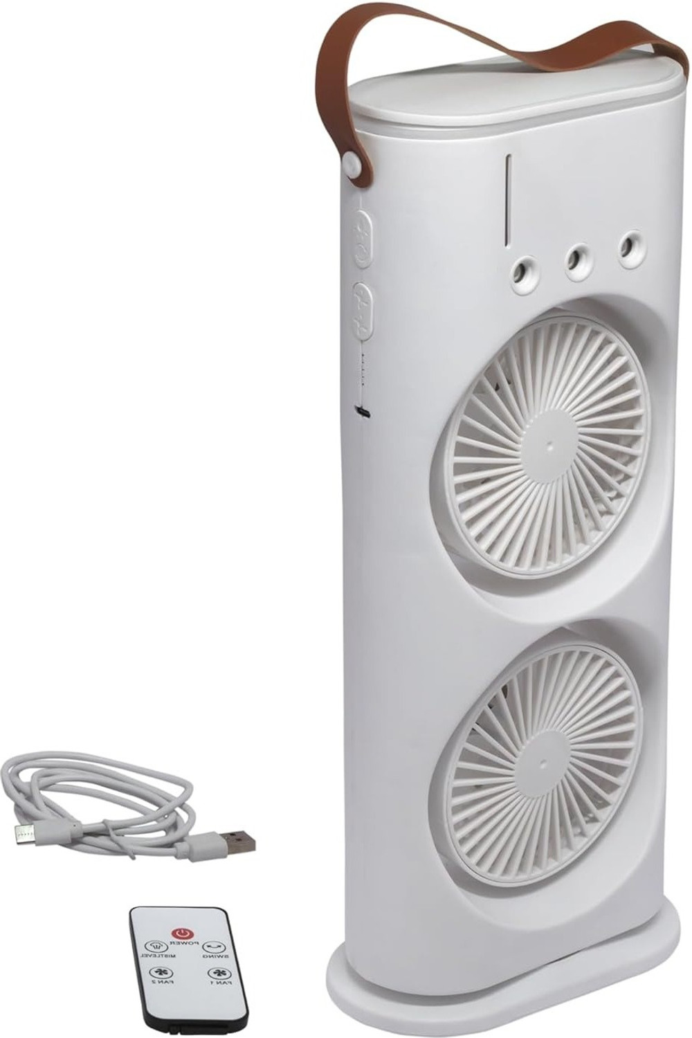 Image of Winfinity Mart Mini Air Cooler Portable Air Cooler USB Air Cooler (White)