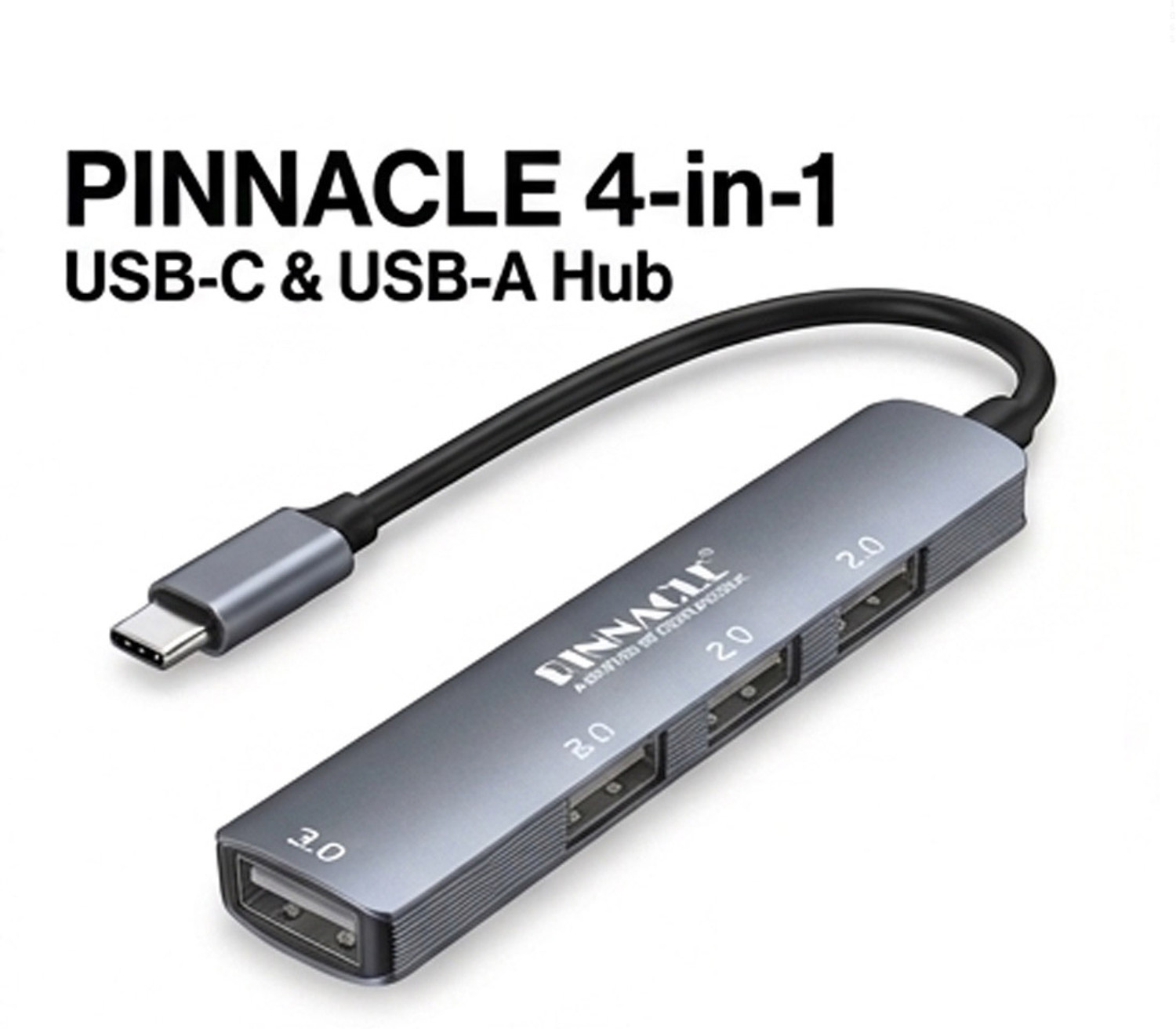Image of Verilux USB C Hub with 4K HDMI Output USB C PD Charging port, 1*USB 3.0,2*USB 2.0 USB C 55W PD Compatible withMacBook Pro /Air /M1More USB C Devices Card Reader (Grey)