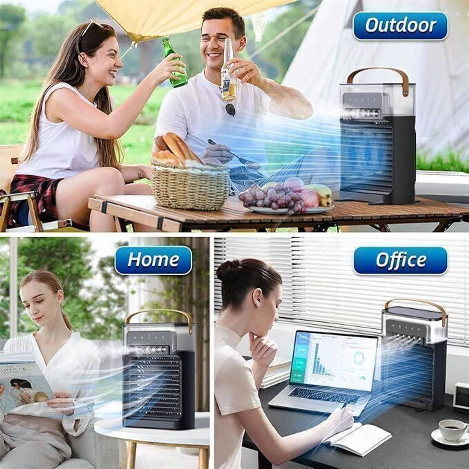 Image of Radhe 4 L Room /Personal Air Cooler (Multicolor, Personal Air Cooler 1209)