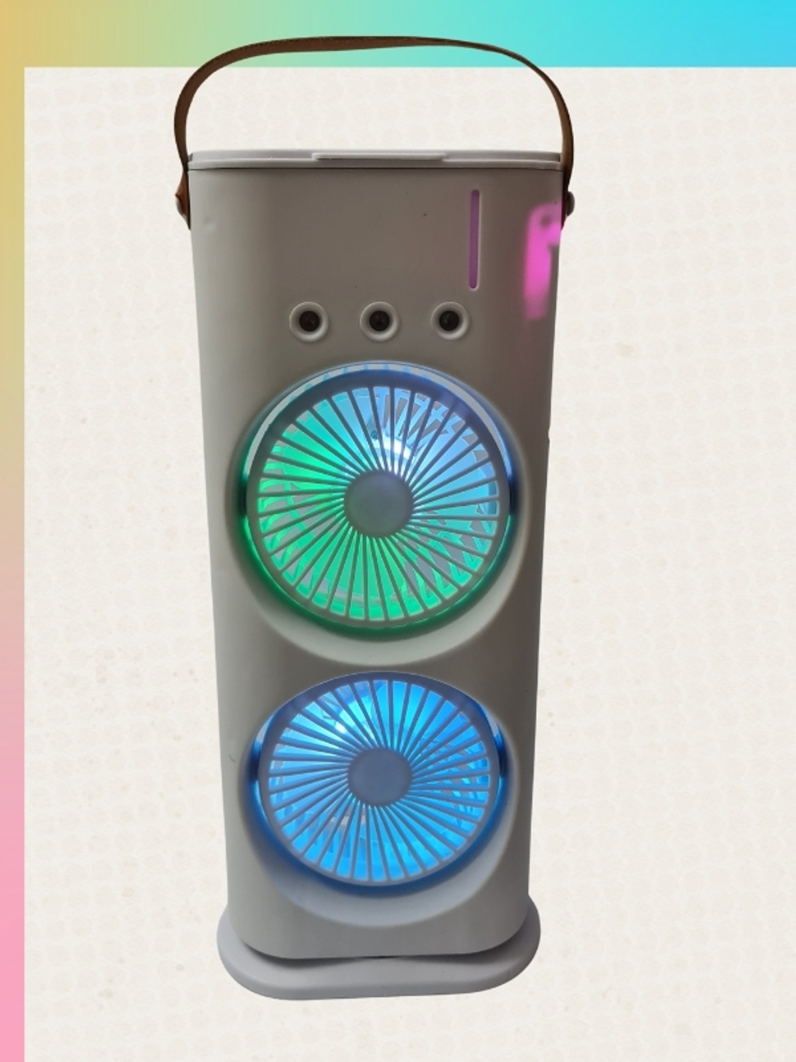 Image of Winfinity Mart Mini Air Cooler Portable Air Cooler USB Air Cooler (White)