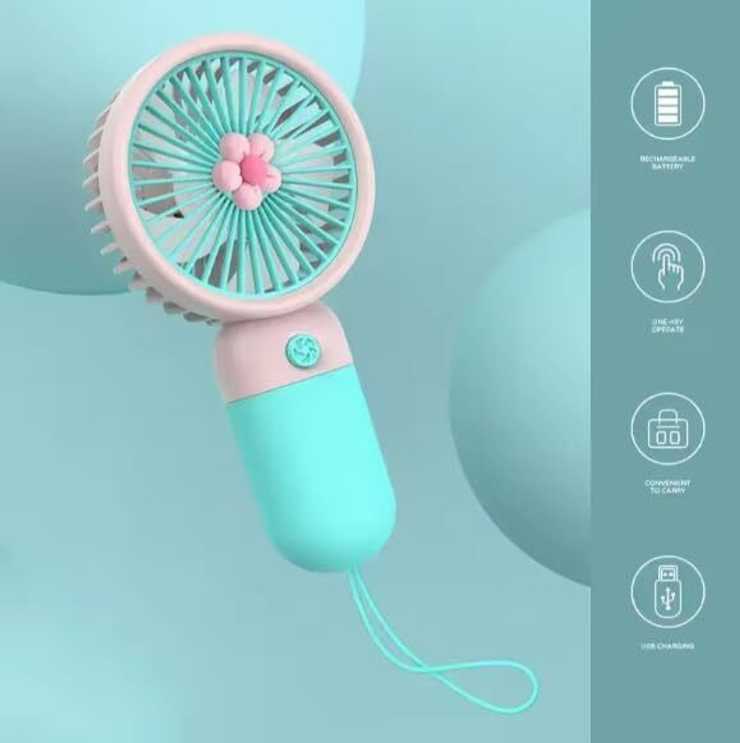 Image of Wristkart Neck Fan Bladeless Speeds Battery Operated Personal NF67 Neck Fan Bladeless Speeds Battery Operated Personal NF67 USB Fan (Multicolor)