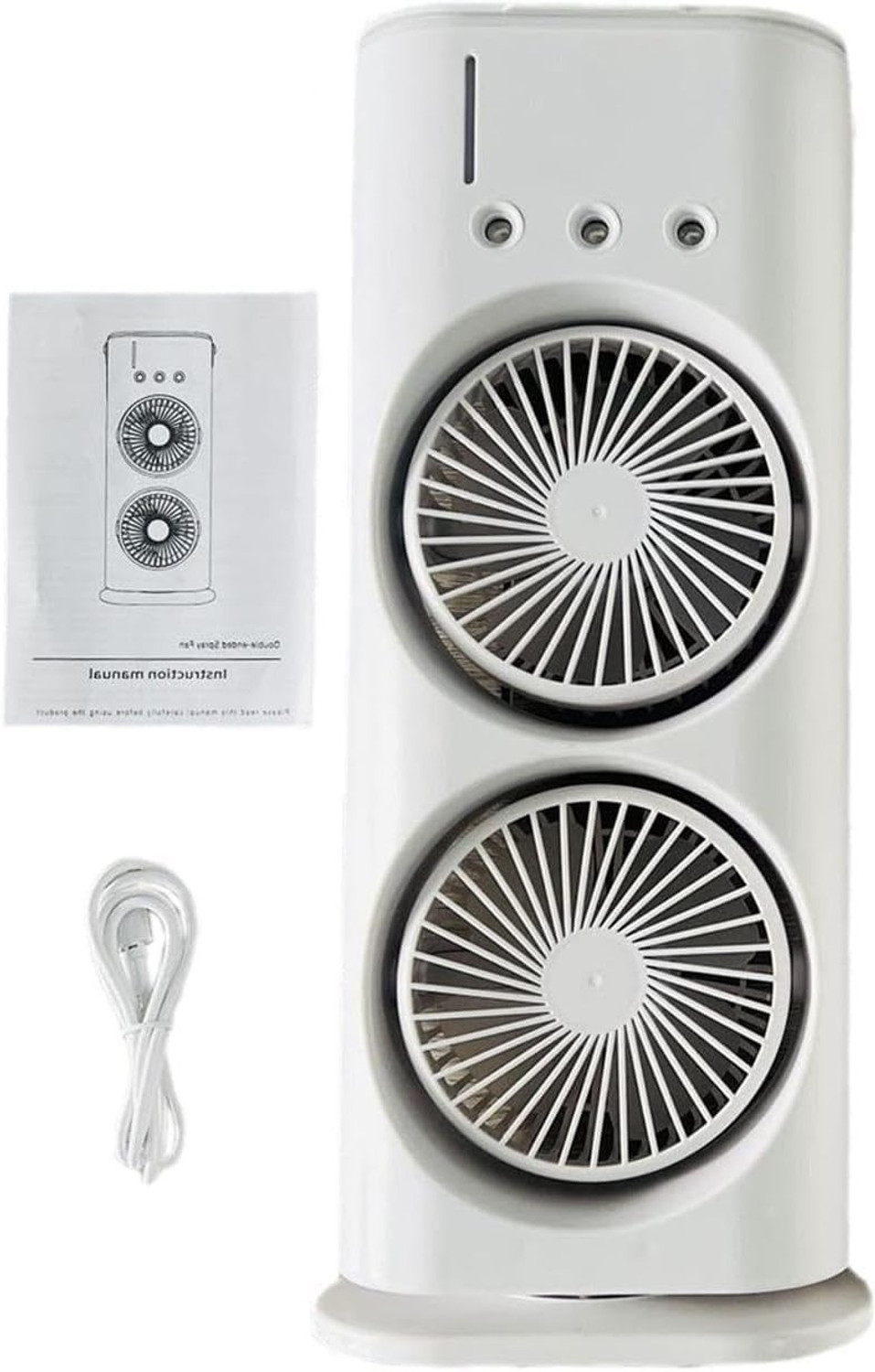 Image of Winfinity Mart Mini Air Cooler Portable Air Cooler USB Air Cooler (White)