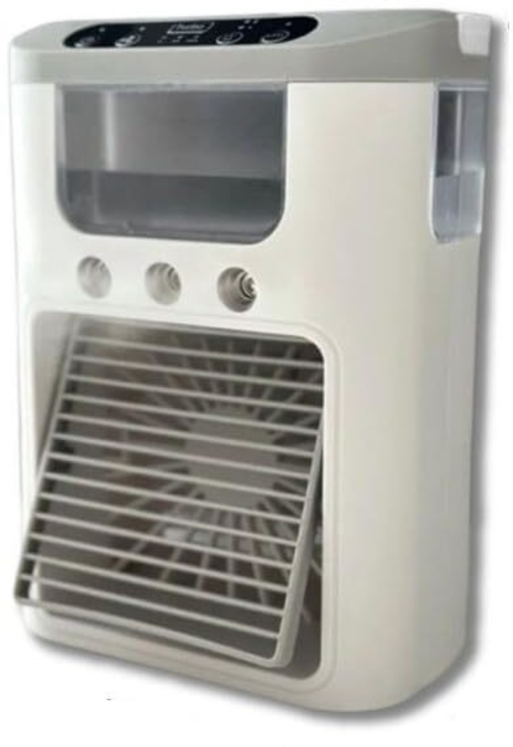 Image of JAVINEX Portable Mini Arctic Air Cooler USB Powered Personal Cooling Fan 3 Speed AAC-01 USB Air Cooler (White, Grey, Blue)