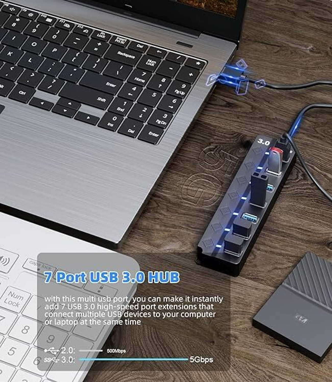 Image of Flydigi FeiZhi Q1 - Play Mobile Battle Royale Games with Keyboard & Mouse - Bluetooth (Black)