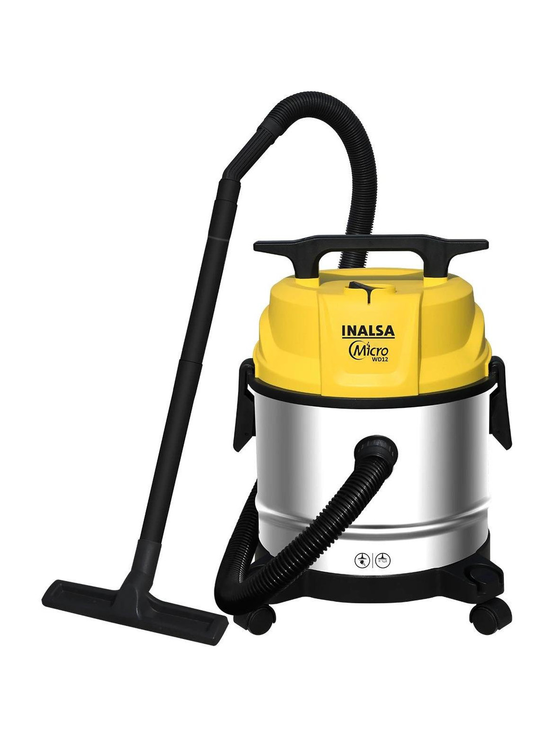 Inalsa Micro WD12 Multifunctional Wet/Dry/Blower | Powerful Suction 1200W Wet & Dry Vacuum Cleaner with 2 in 1 Mopping and Vacuum Price in India - Buy Inalsa Micro WD12 Multifunctional Wet/Dry/Blower | Powerful Suction 1200W Wet & Dry Vacuum Cleaner with 2 in 1 Mopping and Vacuum Online at Flipkart.com