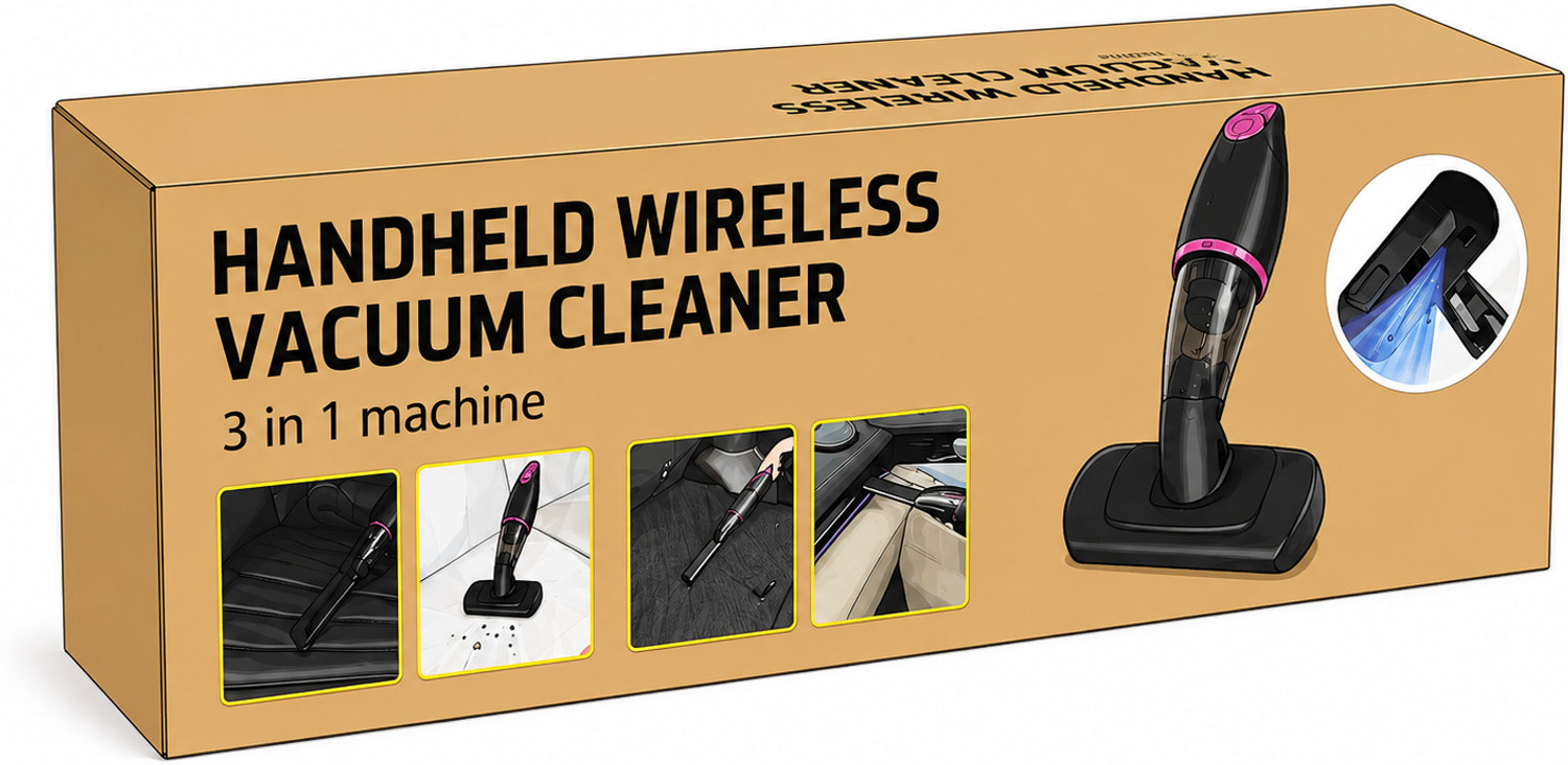 TrendCart XW-668 Cordless Vacuum Cleaner