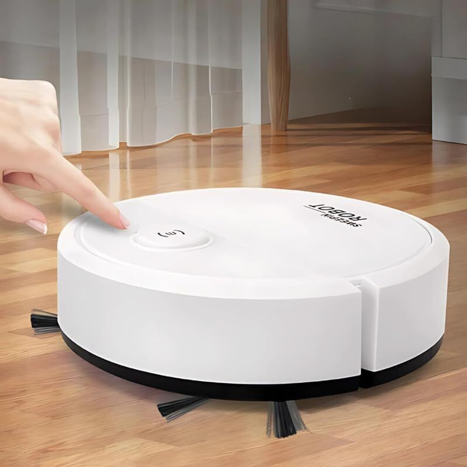Image of fotokina SDJ-01 Robotic Floor Cleaner (White)