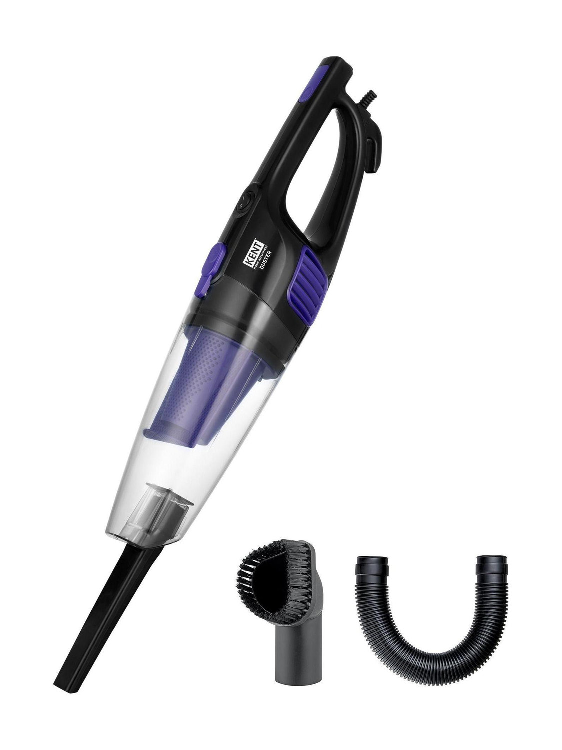 KENT Duster Vacuum Cleaner with HEPA Filter and Cyclone 5 Technology | Bagless Design Hand-held Vacuum Cleaner