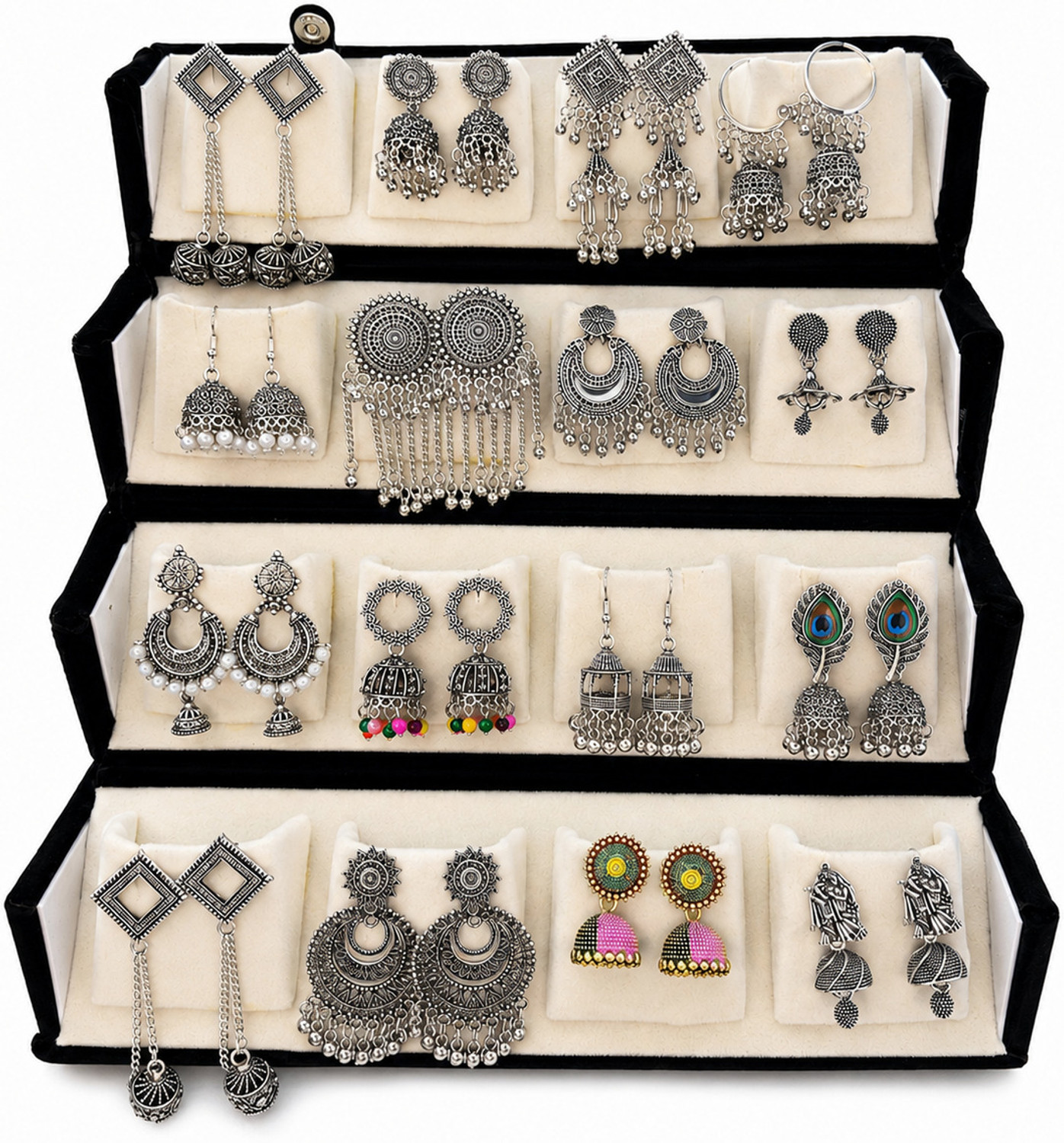 Marklet Premium 16 Pair Earrings Set Box - Image 4