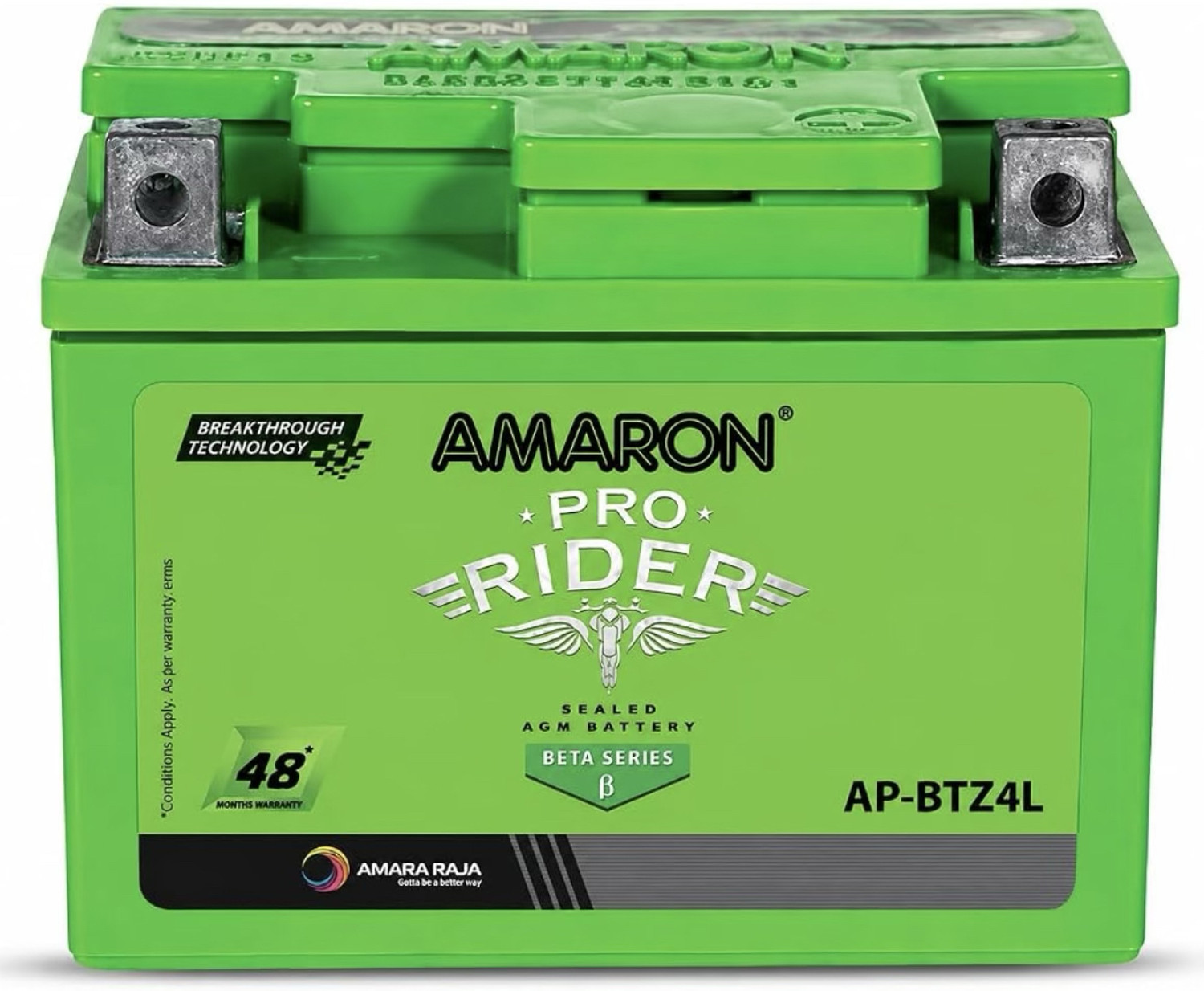 Image of amraon AP-BTZ4L 4 Ah Battery for Bike