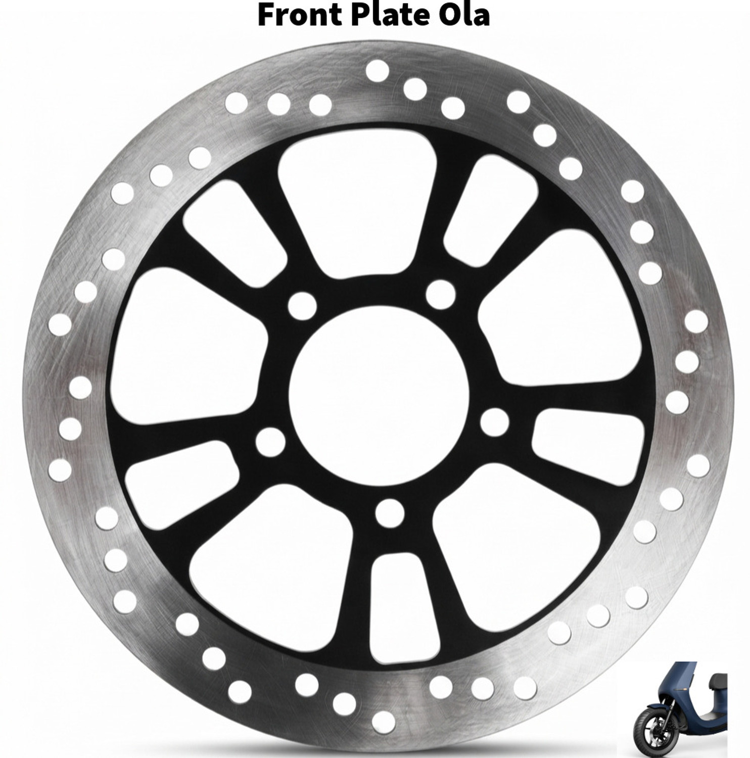 VKHAS Front Disc Brake Plate for Ola S1, X, Pro, + - Image 1