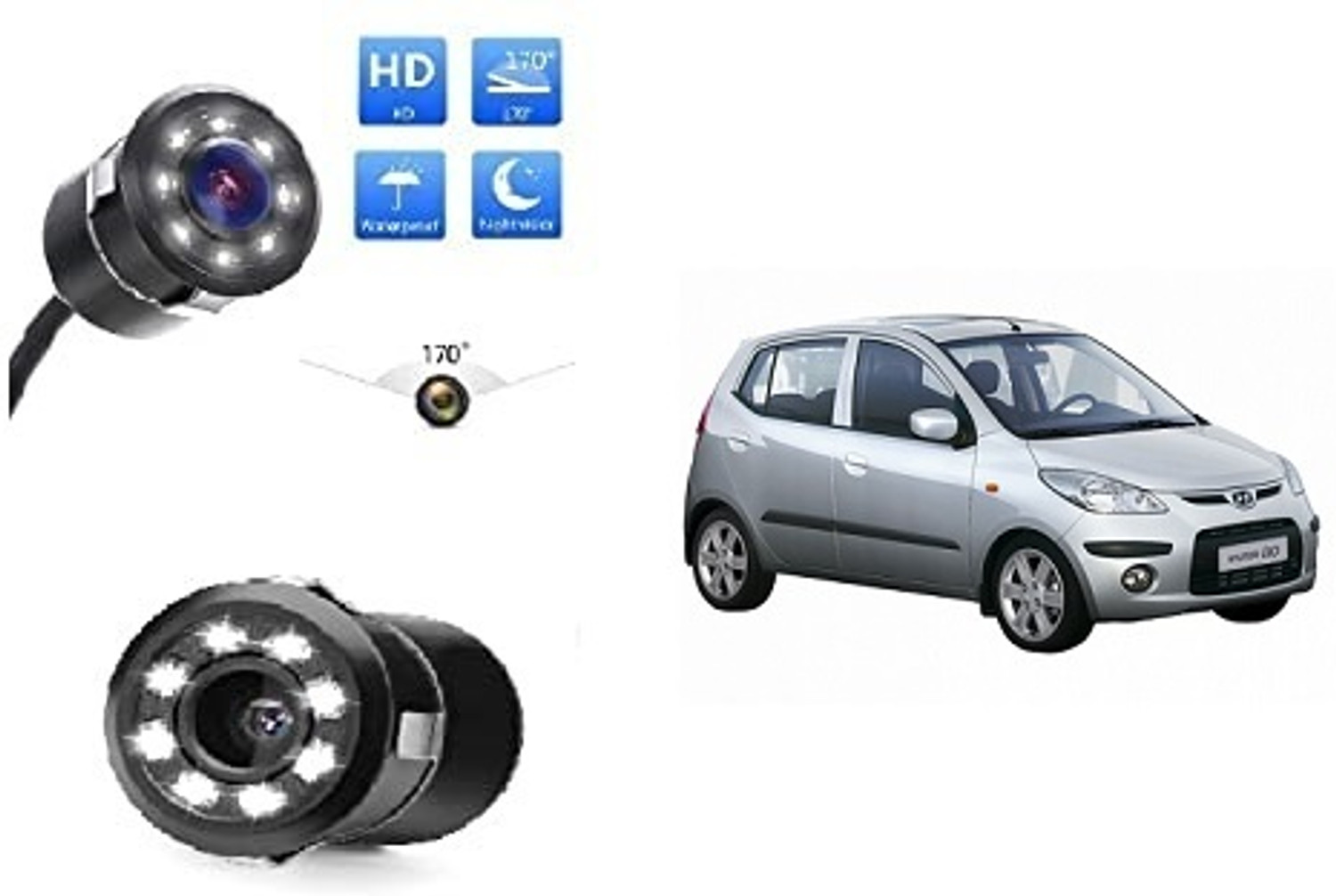 Image of JioEyeQ Dashcam (2026) with GPS|Full HD 2MP |140 Ultrawide |32GB SD|Wi-fi & Mic In-car Camera System (1 Camera, 1080p)