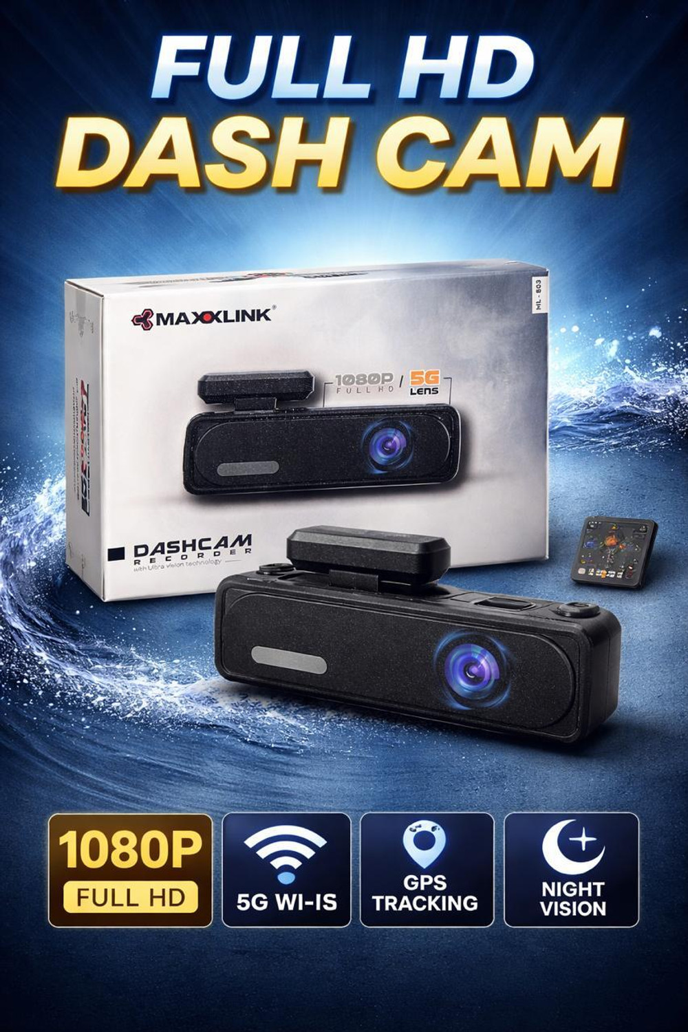 Image of Angel Enterprise 4k camera Reverse Assist Camera System (1 Camera, 4k)