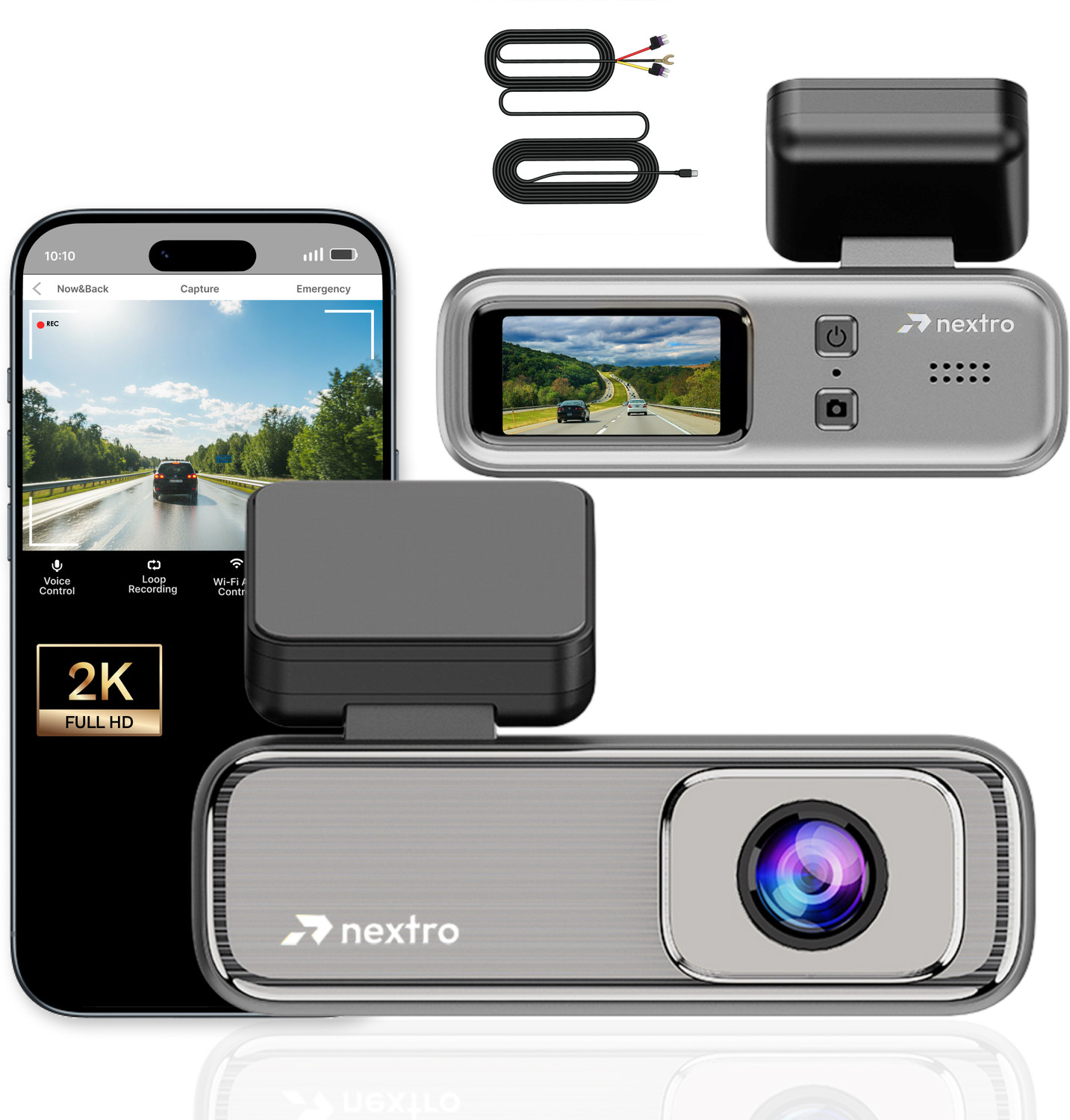Image of MSNP Front Camera Recorder With Night Vision & Waterproof 106 Reverse Assist Camera System (1 Camera, 648*488)