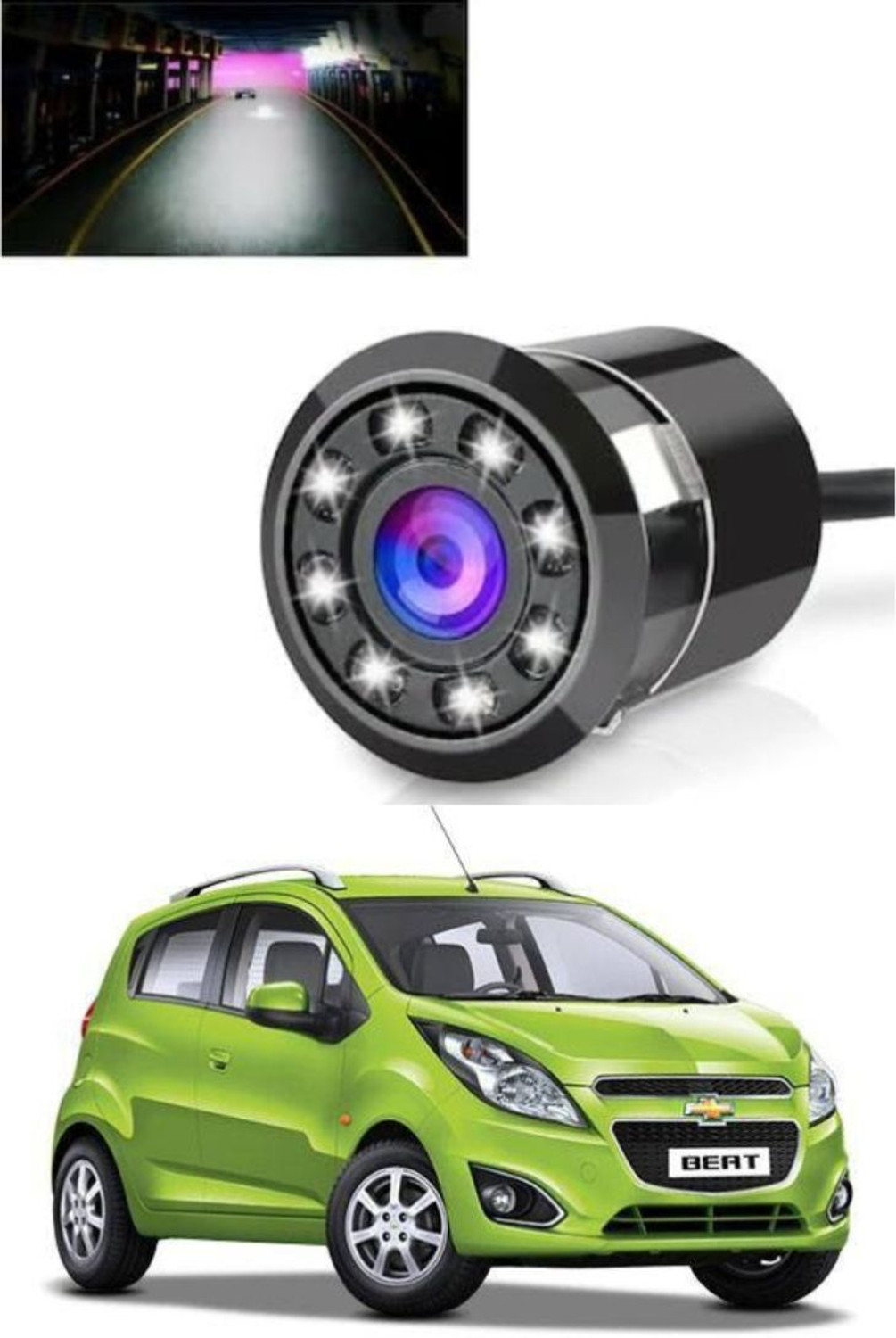 Image of MSNP Front Camera Recorder With Night Vision & Waterproof 106 Reverse Assist Camera System (1 Camera, 648*488)