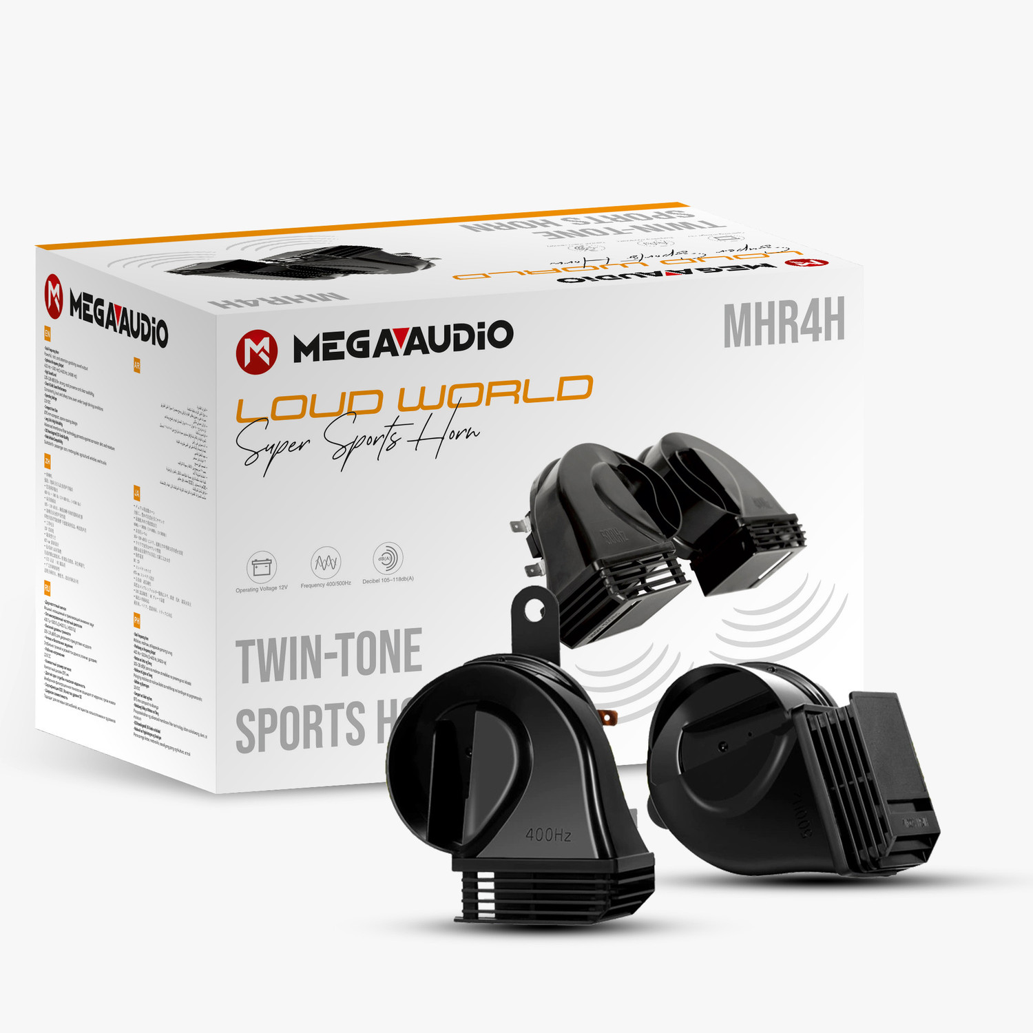 Image of TOVOTA Horn For Universal For Car, Universal For Bike, Universal for Bus Universal For Bike, Universal For Car, Universal for Bus, Universal for Trucks