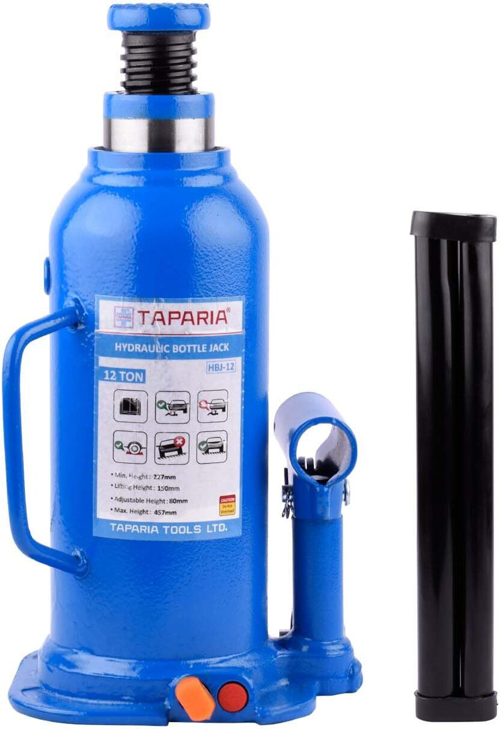 Image of TAPARIA HBJ 12 Vehicle Jack (12000 kg)