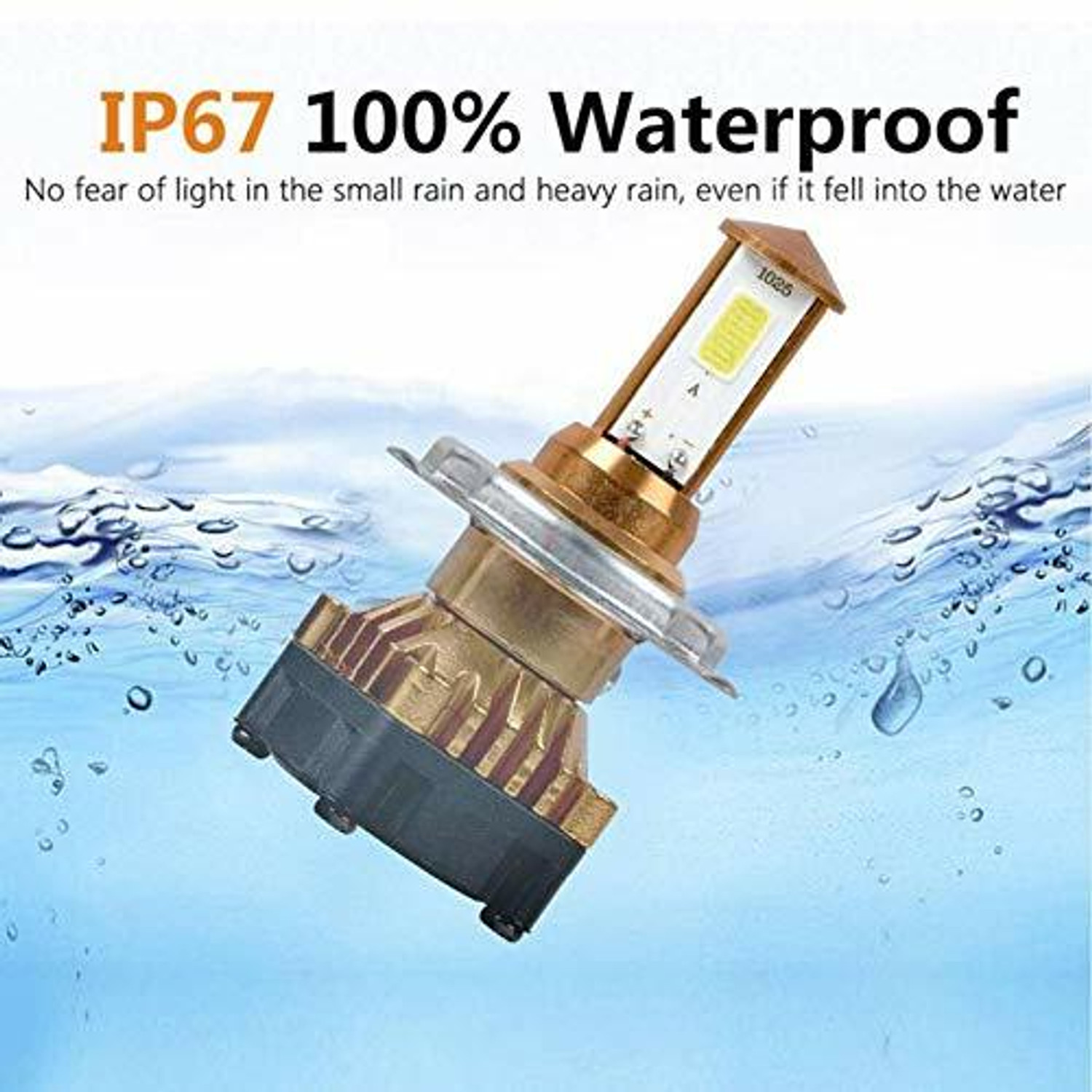 Image of CCE CYT Front DC Power Headlight Bulb Universal For All Bikes-76 Headlight Car, Motorbike LED (12 V, 48 W) (Universal For Bike, Universal For Car, Pack of 1)