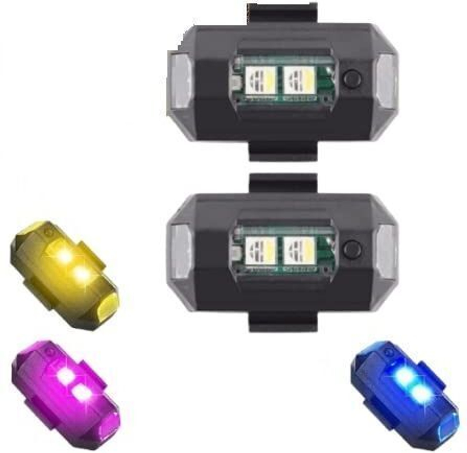 Image of thetrishafab LED Airoplane Design Lights for Motorcycles New Edition Parking Light Motorbike LED (12 V, 10 W) (Universal For Car)
