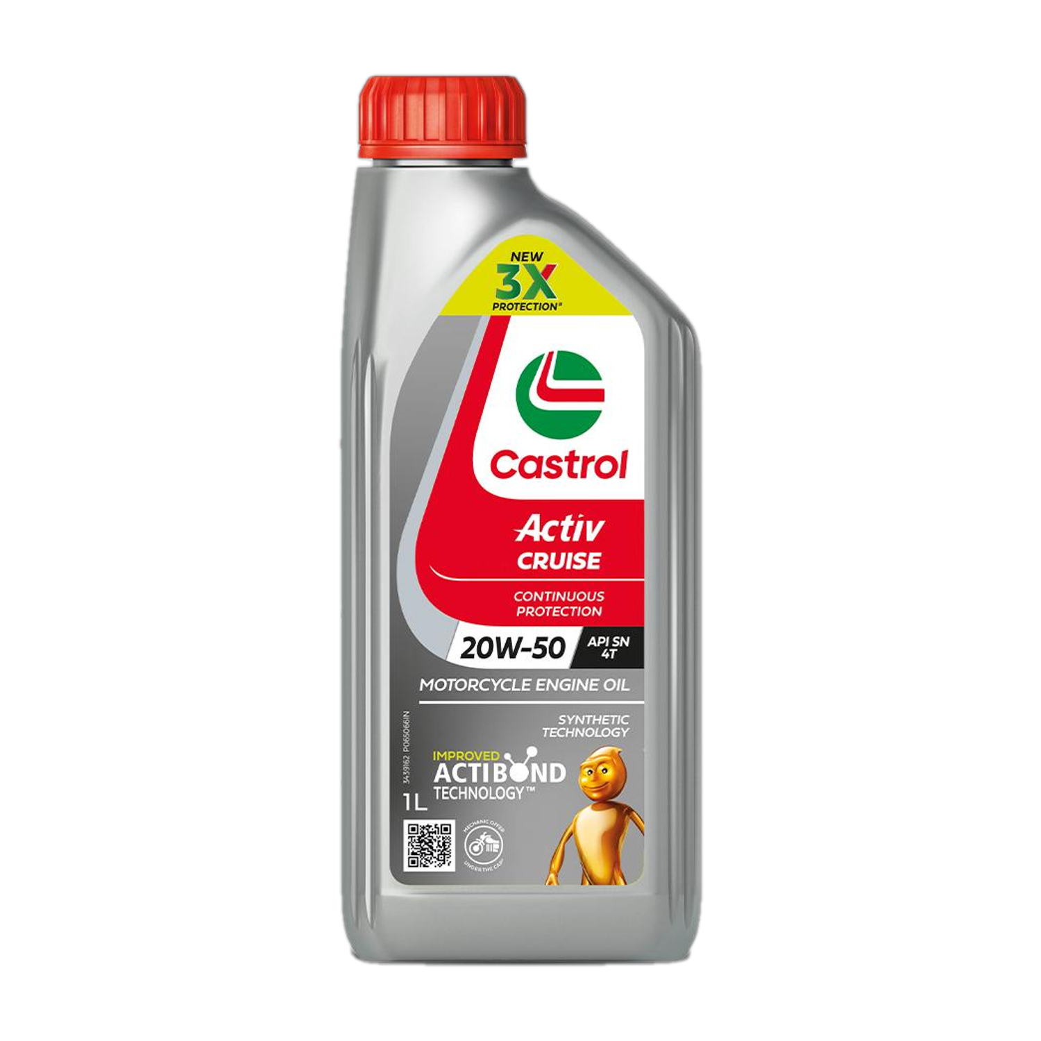 Castrol Activ CRUISE 20W-50 4T for Bajaj Bikes - Image 1