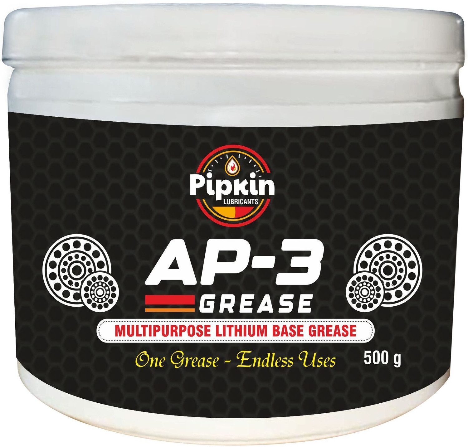 Image of AKROL Premium Quality AP-3 All Purpose Grease Akrol Premium Quality All Purpose Long Run AP-3 Grease NLGI-3 500 g Grease (500 g, Pack of 1)