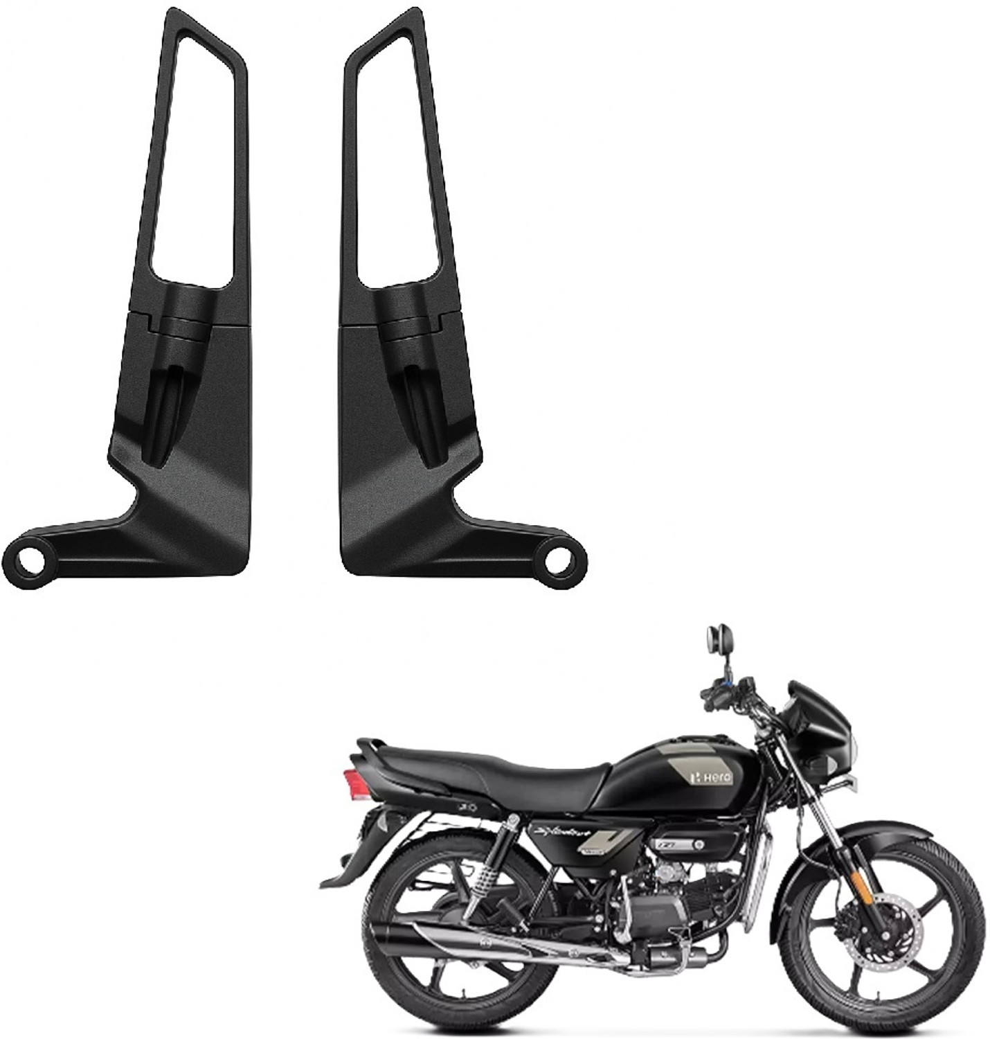 JMA TRADING JMA à¤à¥à¤°à¥à¤¡à¤¿à¤à¤ मà¥à¤¨à¥à¤
ल रà¥à¤¯à¤° वà¥à¤¯à¥ मिरर Hero Universal For Bike à¤à¥ लिठ(राà¤à¤, लà¥à¤«à¥à¤) - Image 1