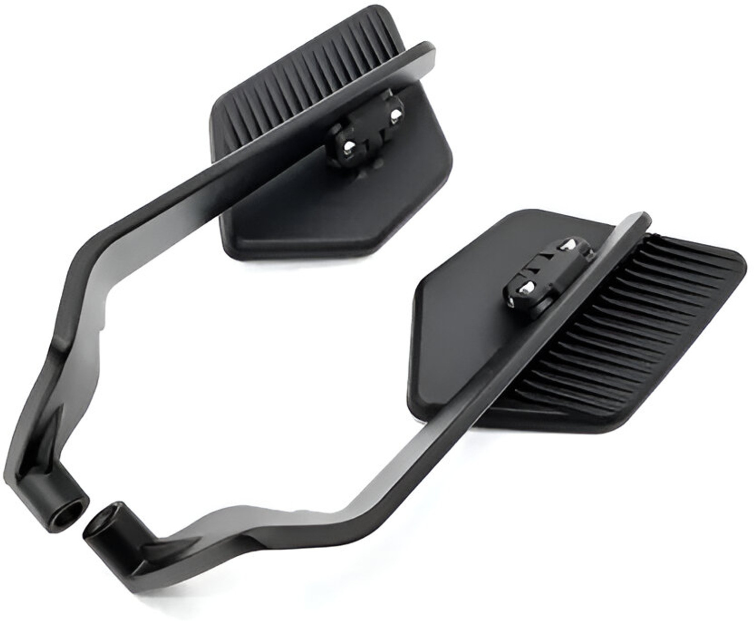 Image of AutoHulk Manual Rear View Mirror For KTM, Hero, Honda, BMW, Royal Enfield, Suzuki, TVS Appache RTR 160, Splendor Pro, Pulsar 150, Duke 200, MT-15, R15, FZ-X, Universal For Bike (Left, Right)
