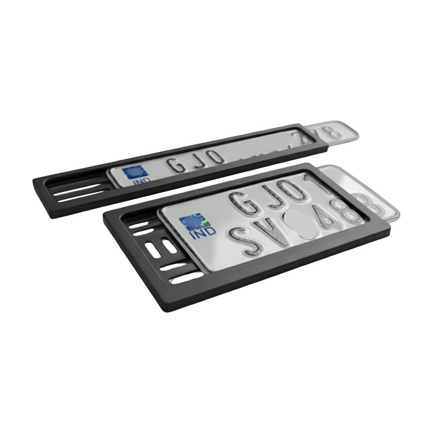 BIKEBUDDY Universal Number Plate Frame for Bikes - Image 6