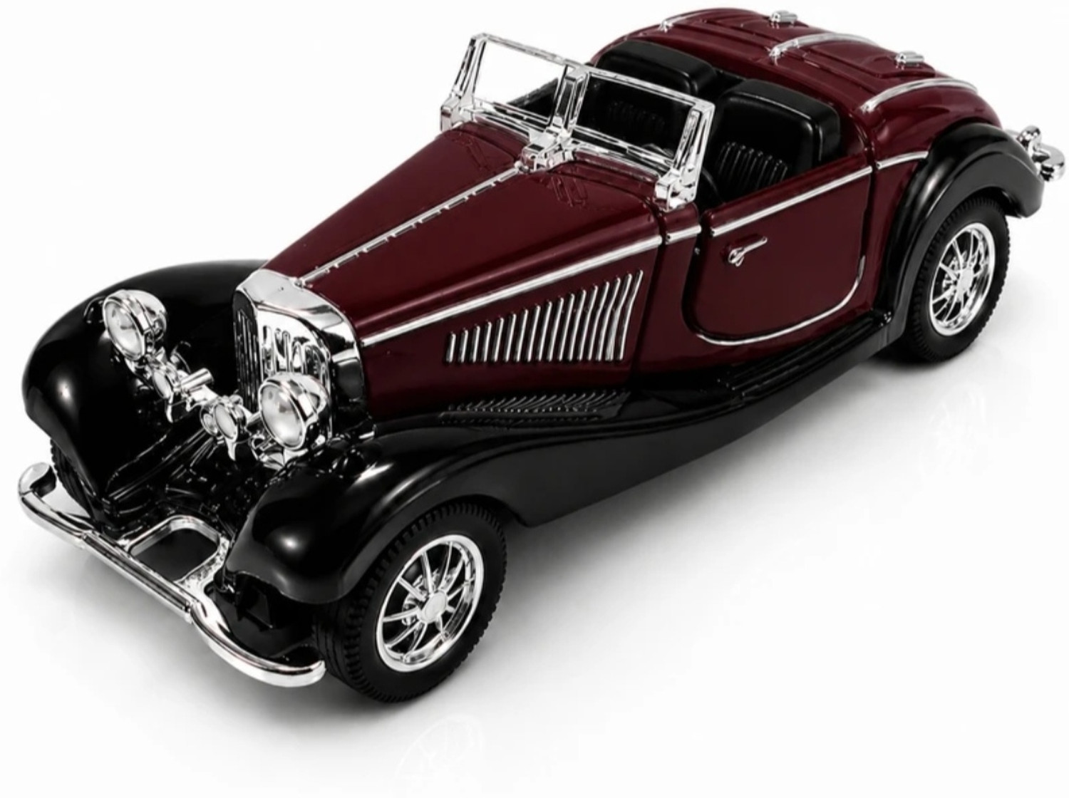 Atharv 1:36 Scale Vintage Classic Convertible Die Cast Toy - Image 6